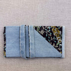 Patchwork Floral Denim Tobacco Pouch