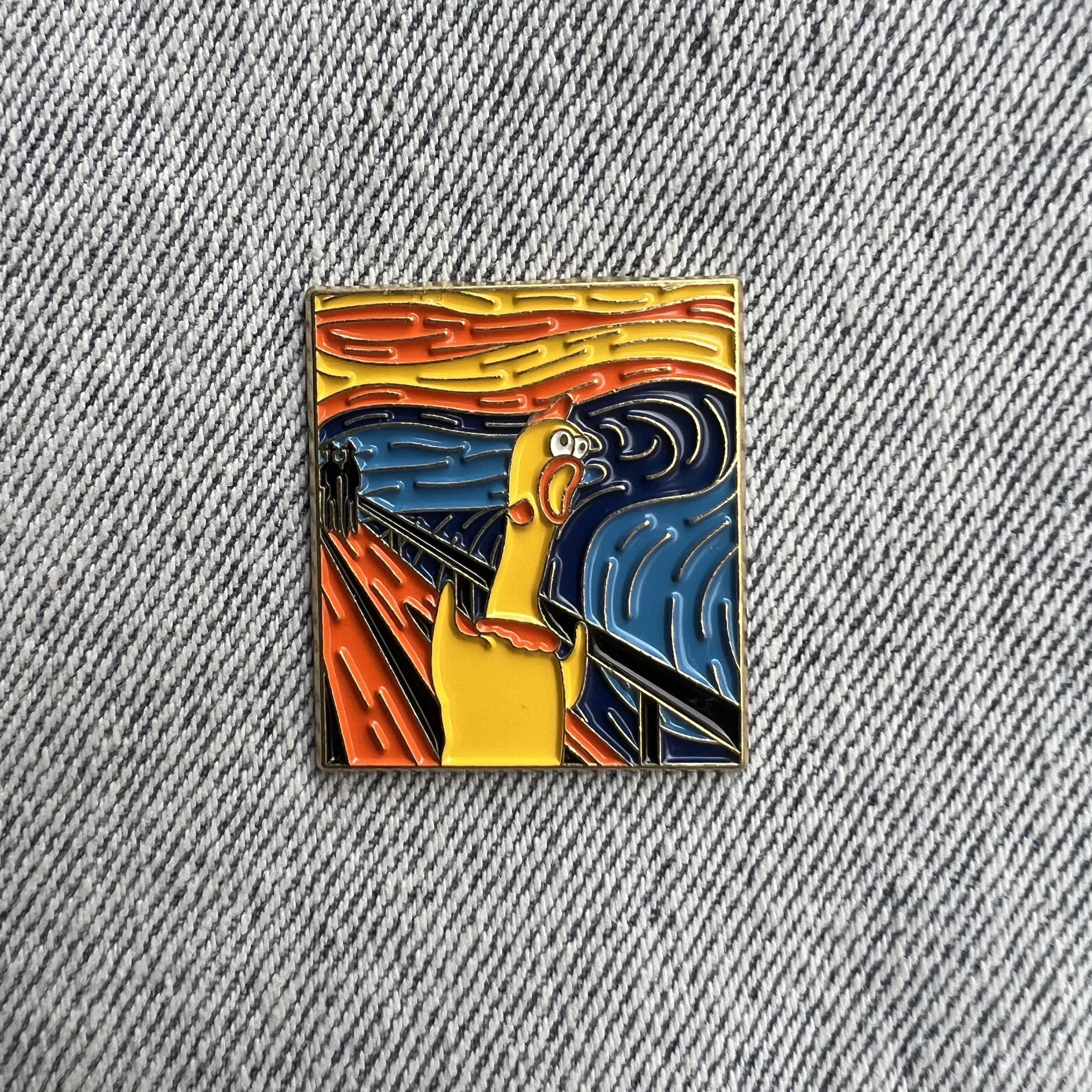 The Scream Duck Pin