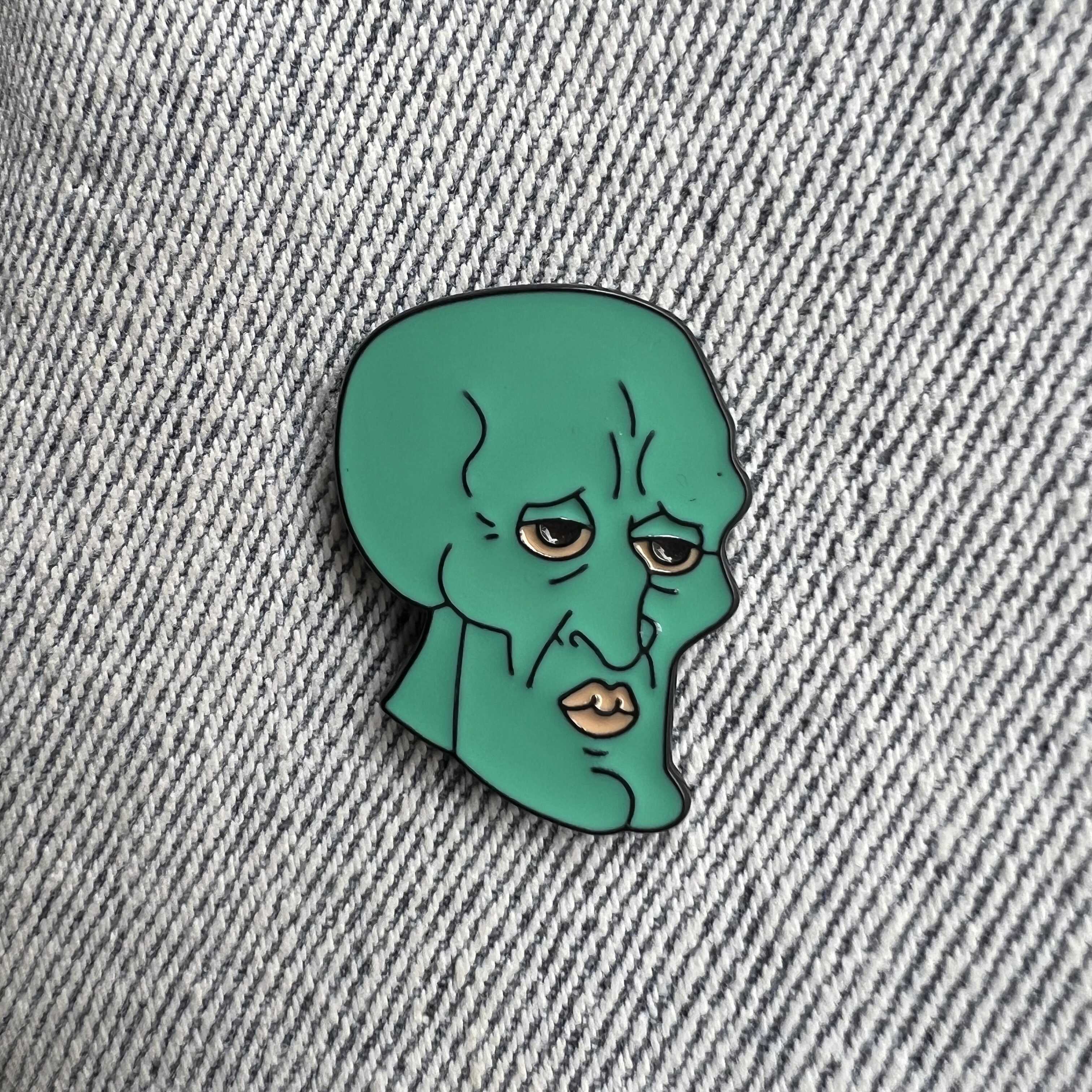 Sponge Bob Squidward Pin