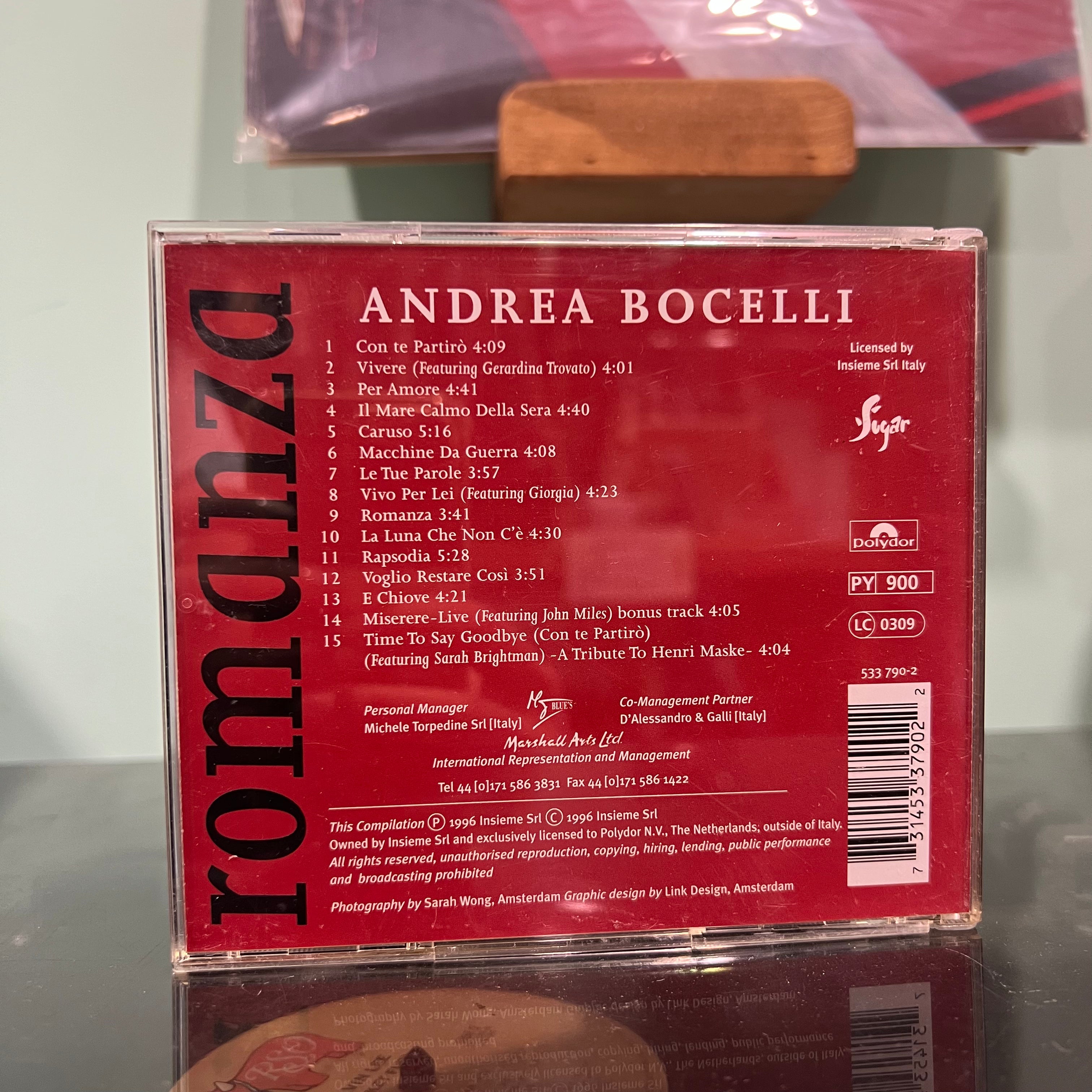 Andrea Bocelli - Romanza