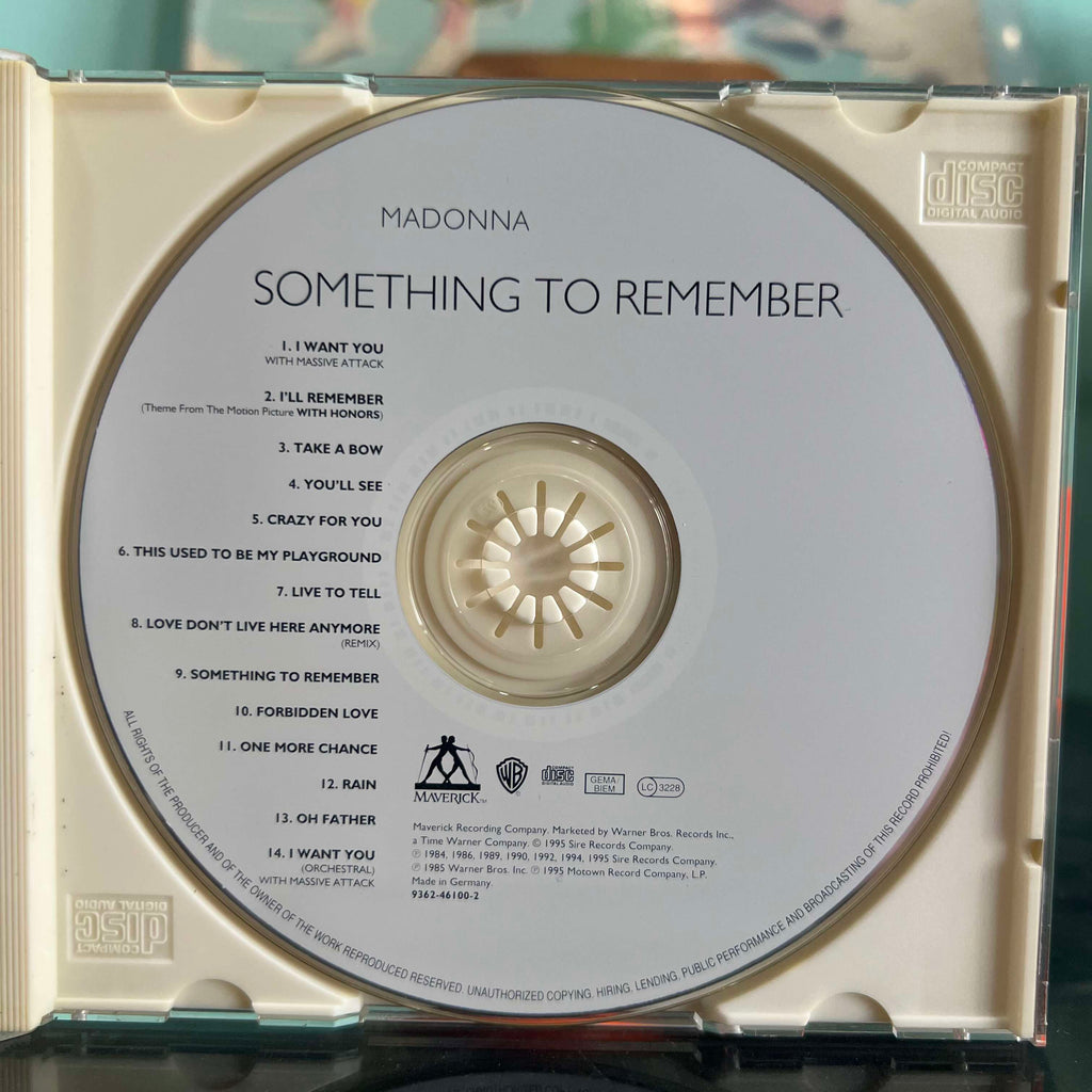 Madonna - Something To Remember