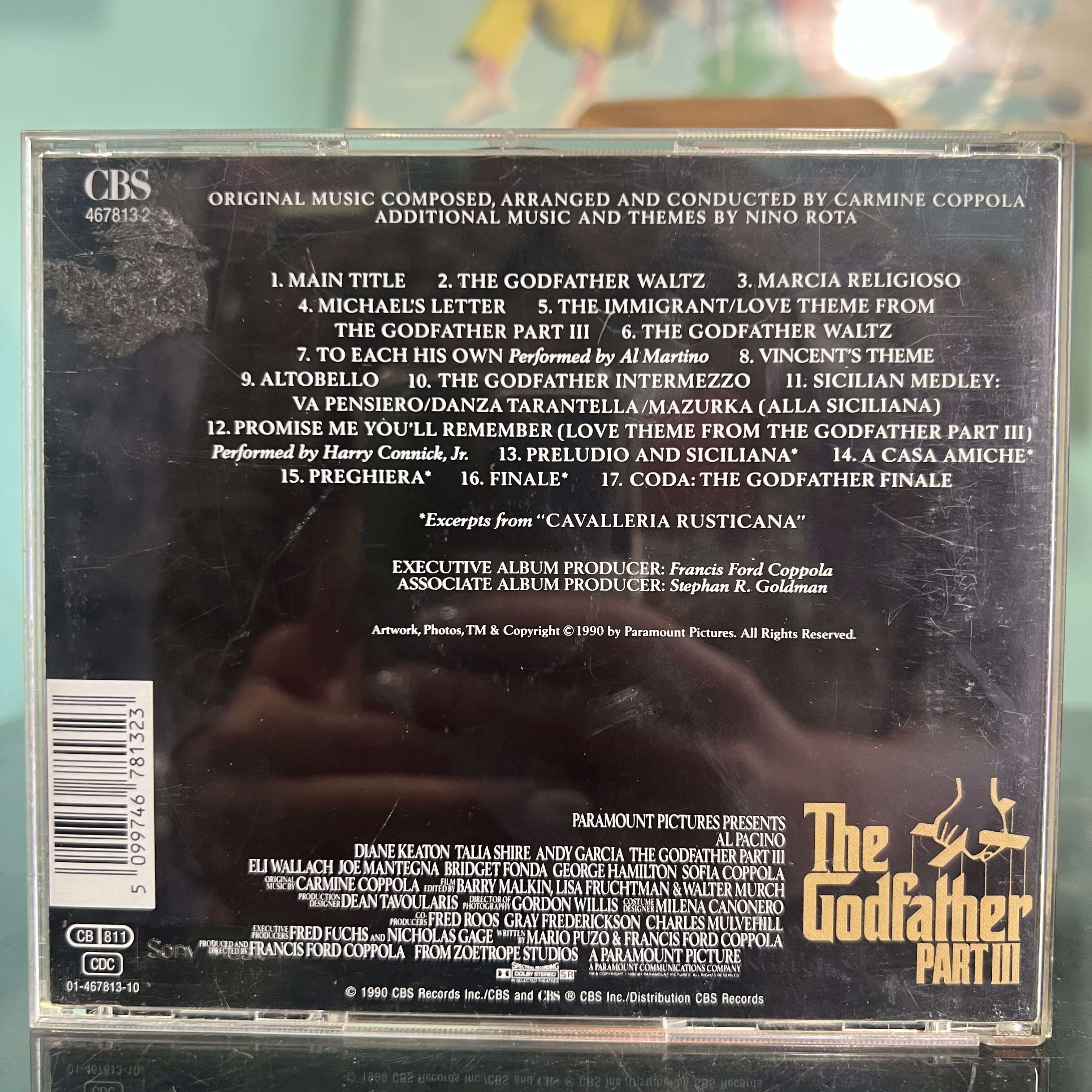 The Godfather : Part III - Soundtrack