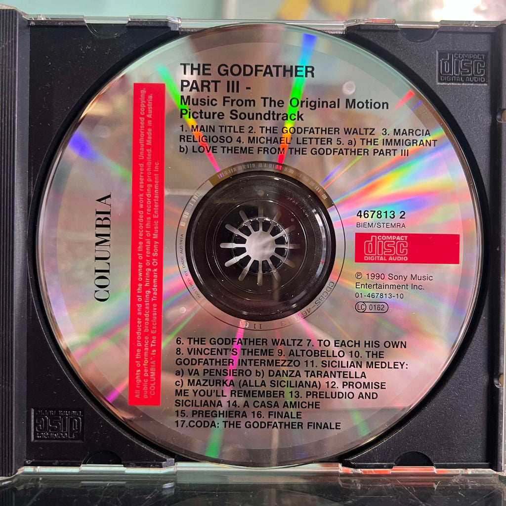 The Godfather : Part III - Soundtrack