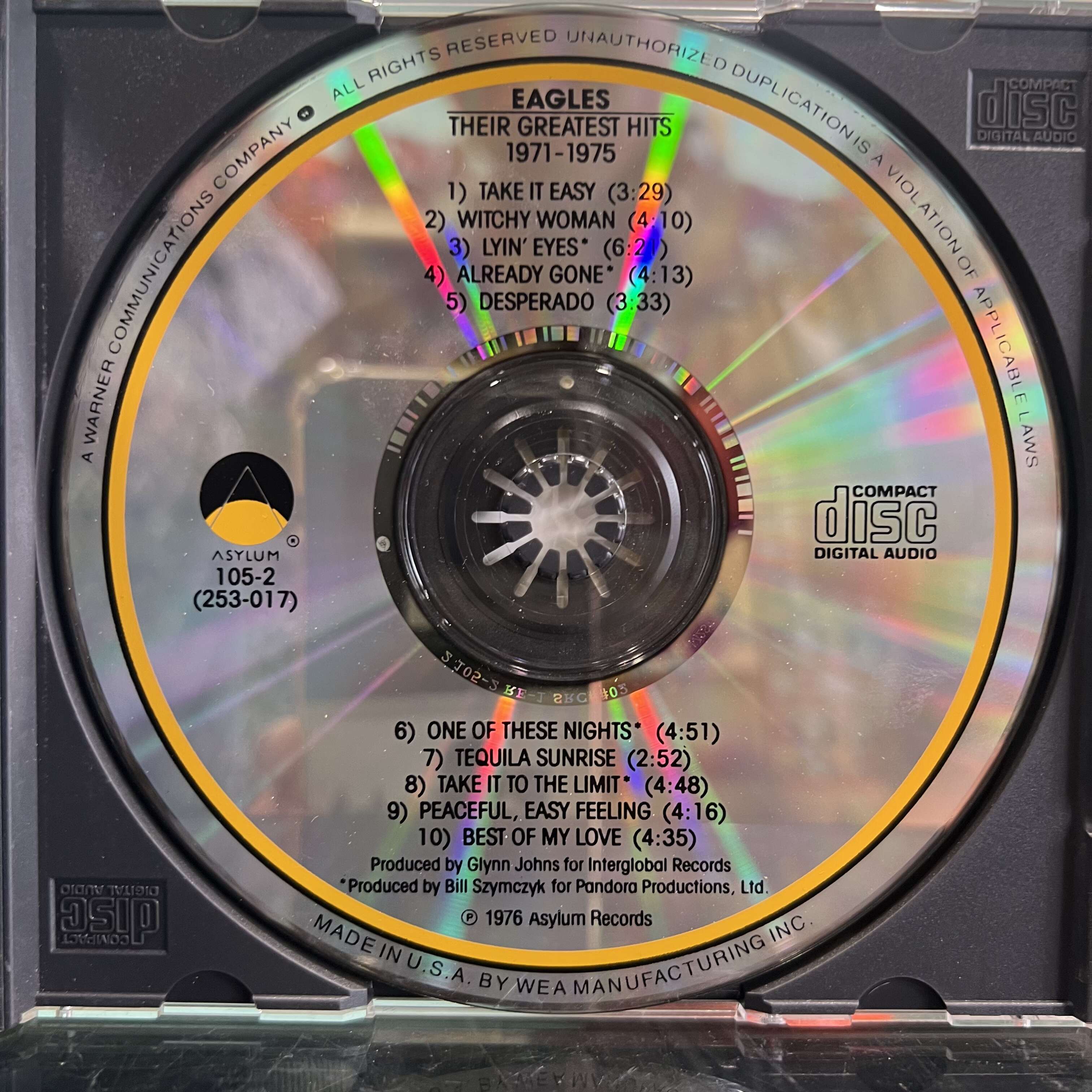 Eagles - Their Greatest Hits