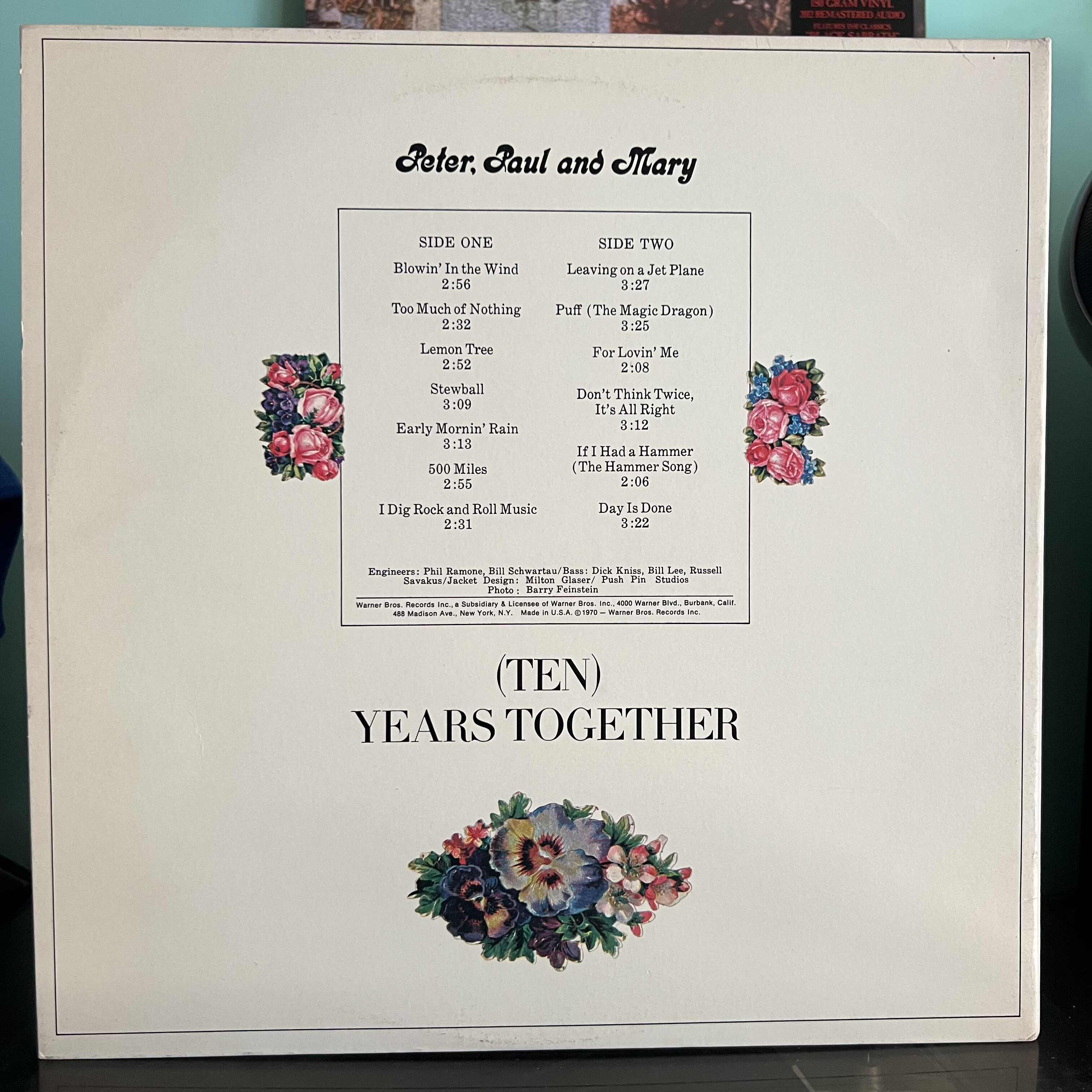 Peter, Paul & Mary - Ten Years Together (The Best Of)