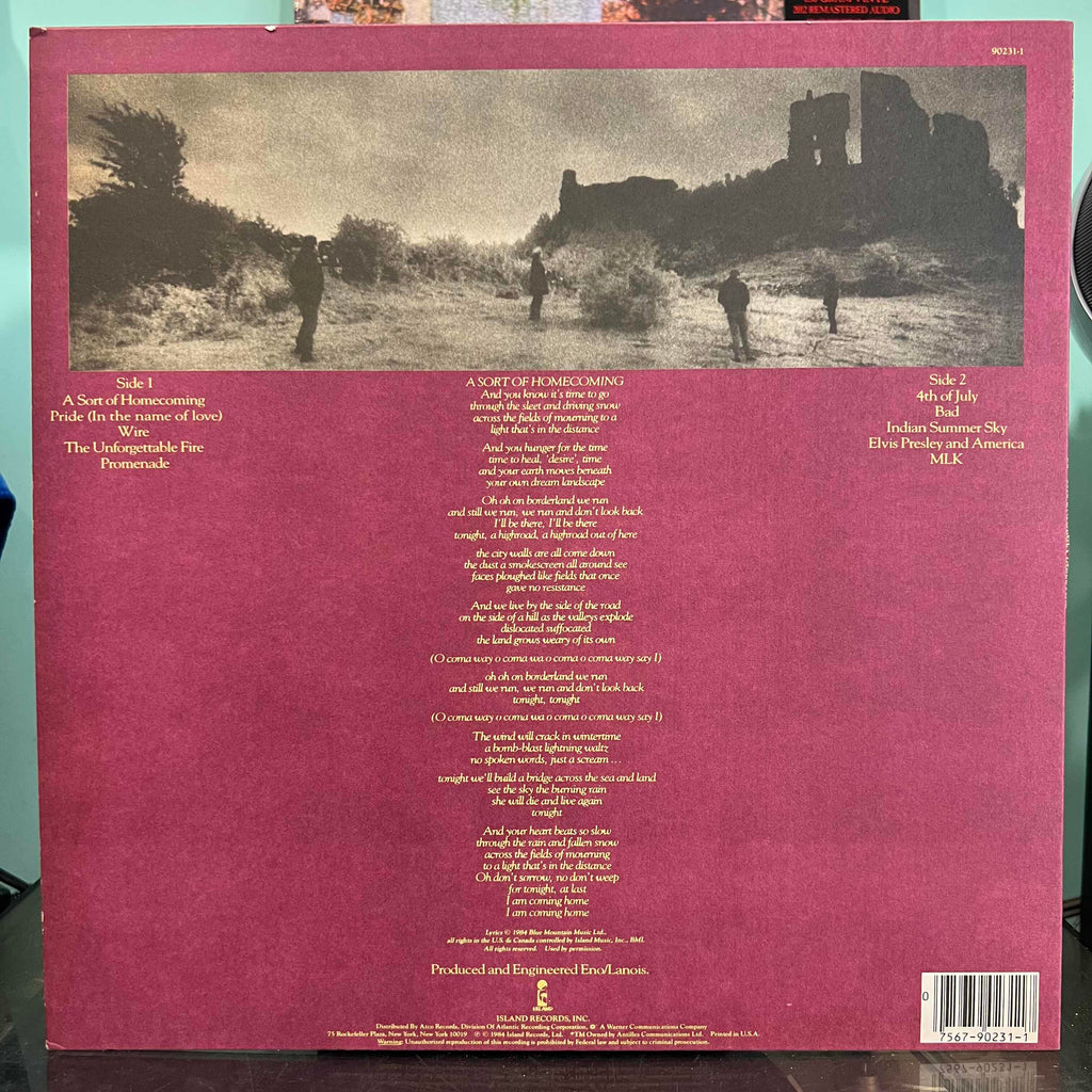 U2 - The Unforgettable Fire