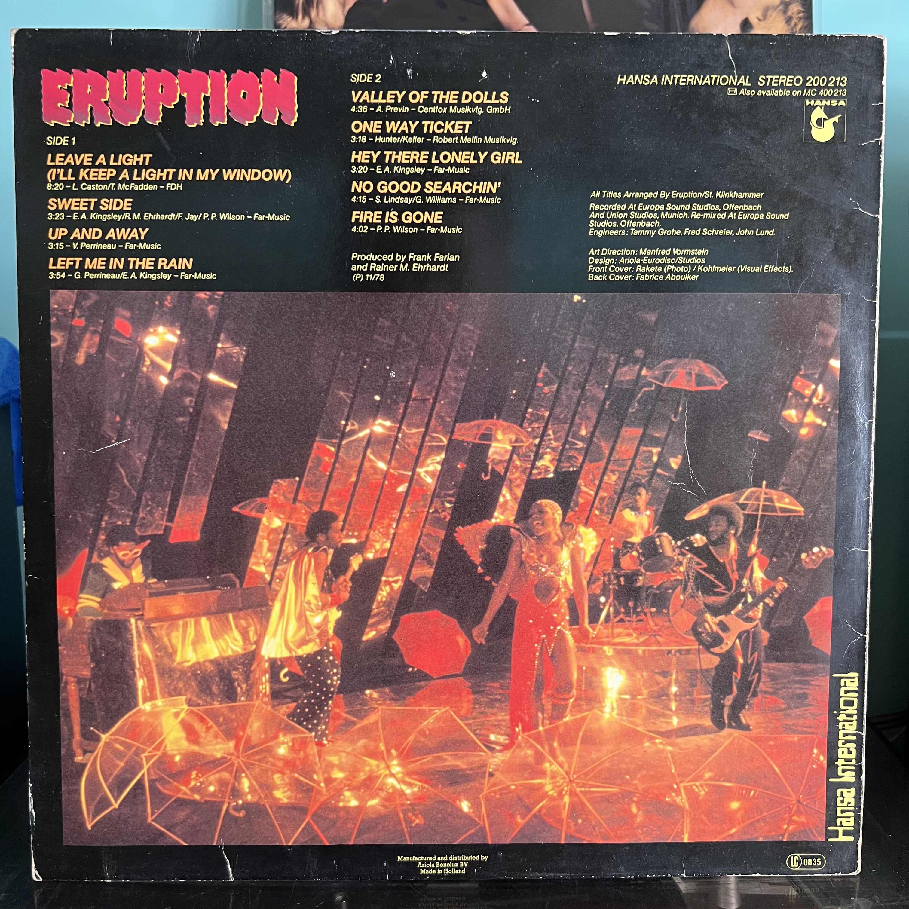 Eruption - One Way Ticket