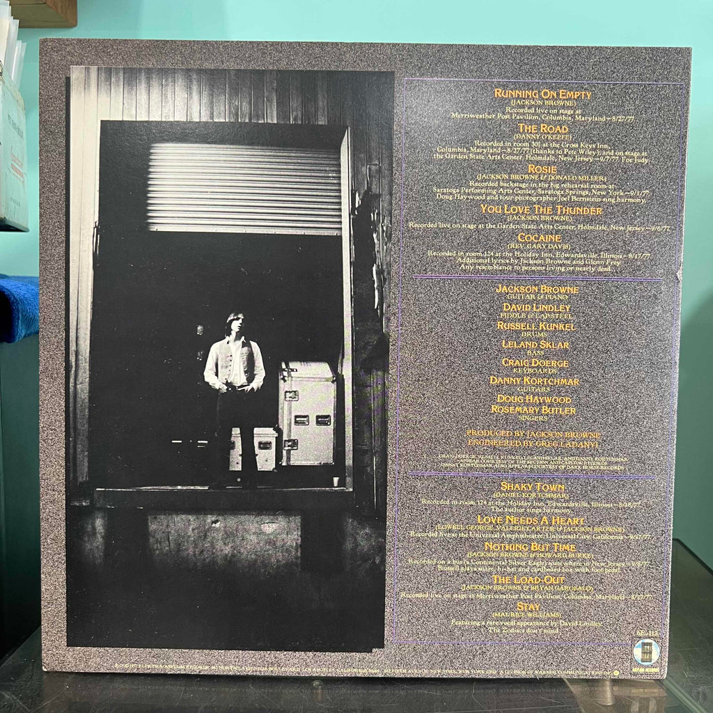 Jackson Browne - Running On Empty