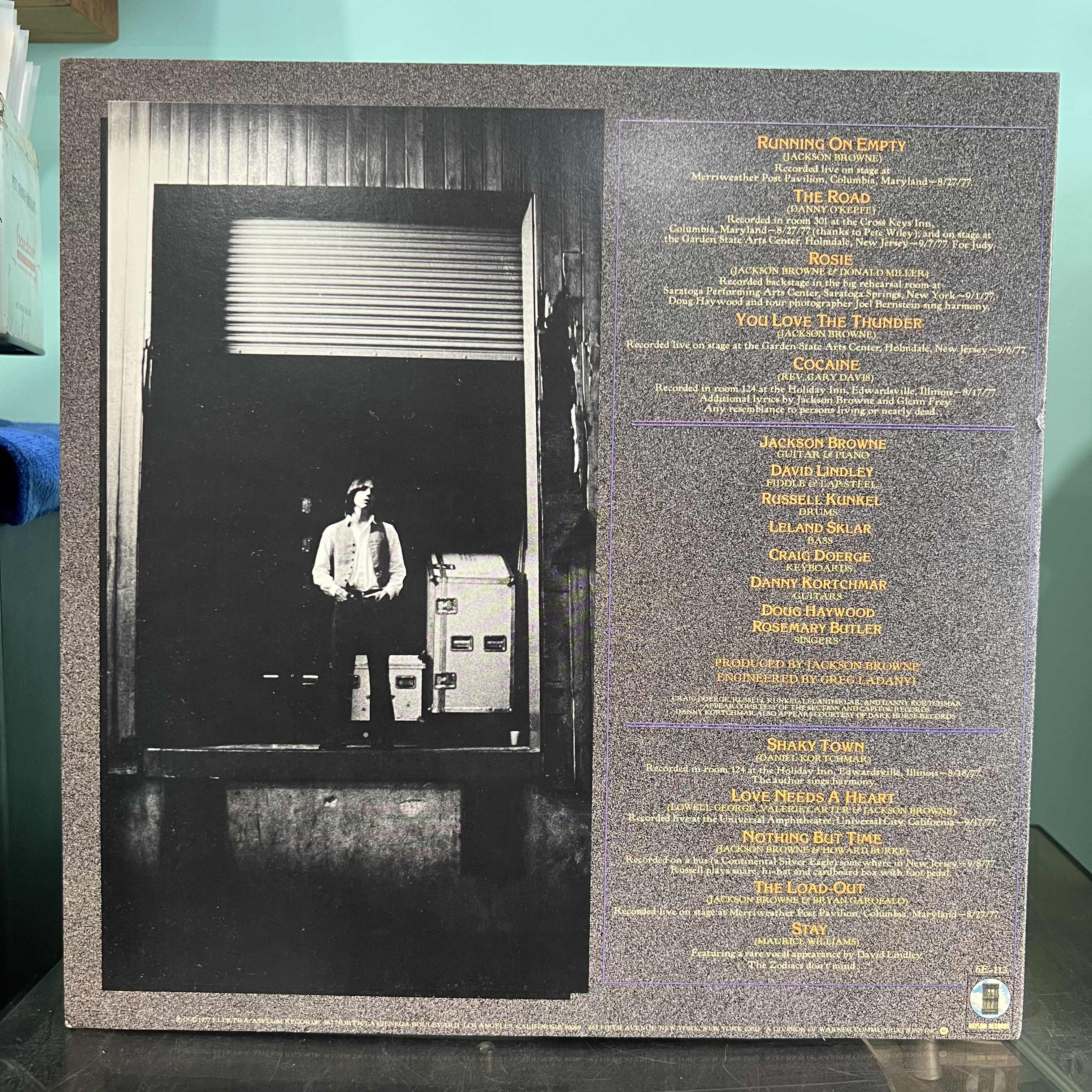 Jackson Browne - Running On Empty