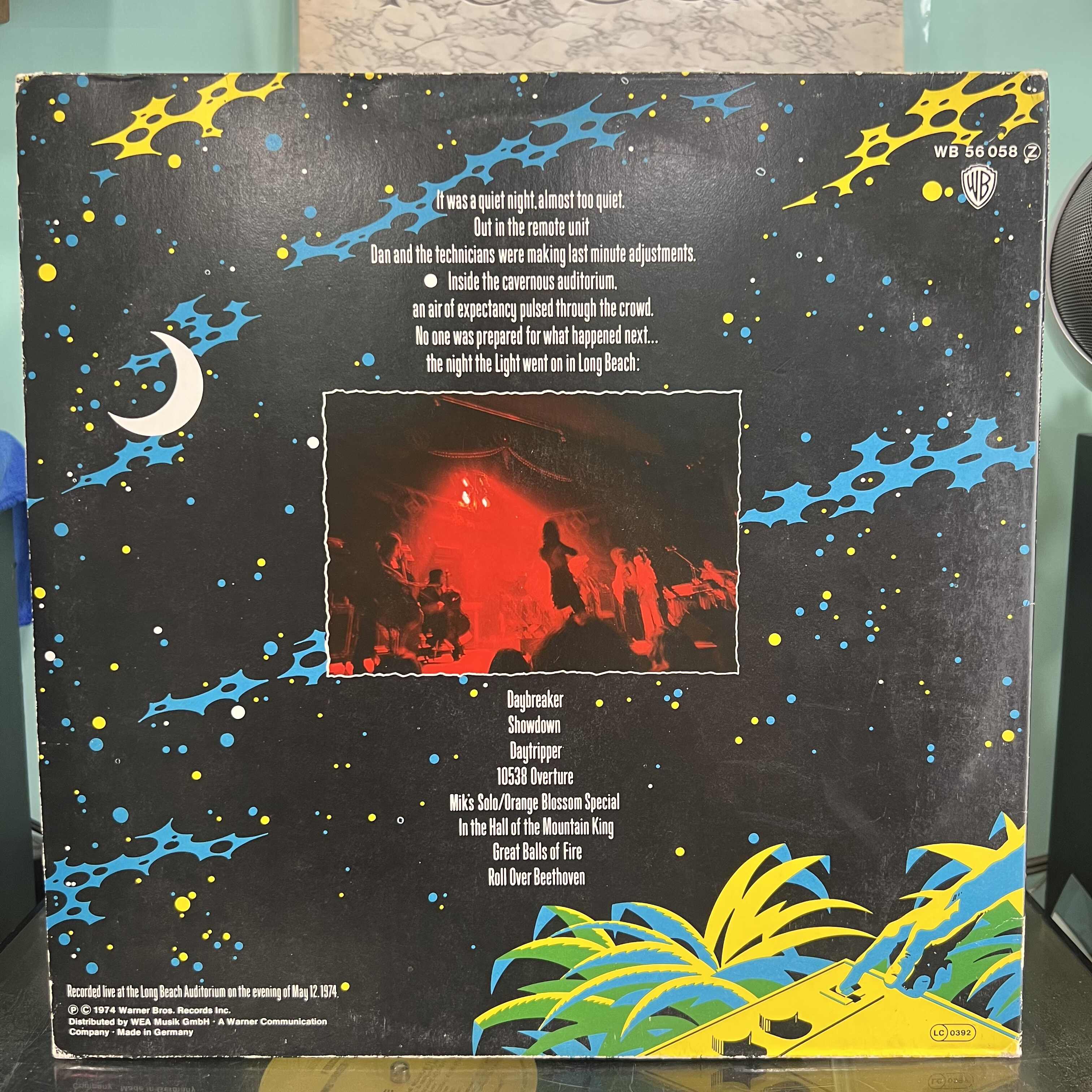 The Electric Light Orchestra - The Night The Light Went On (In Long Beach)