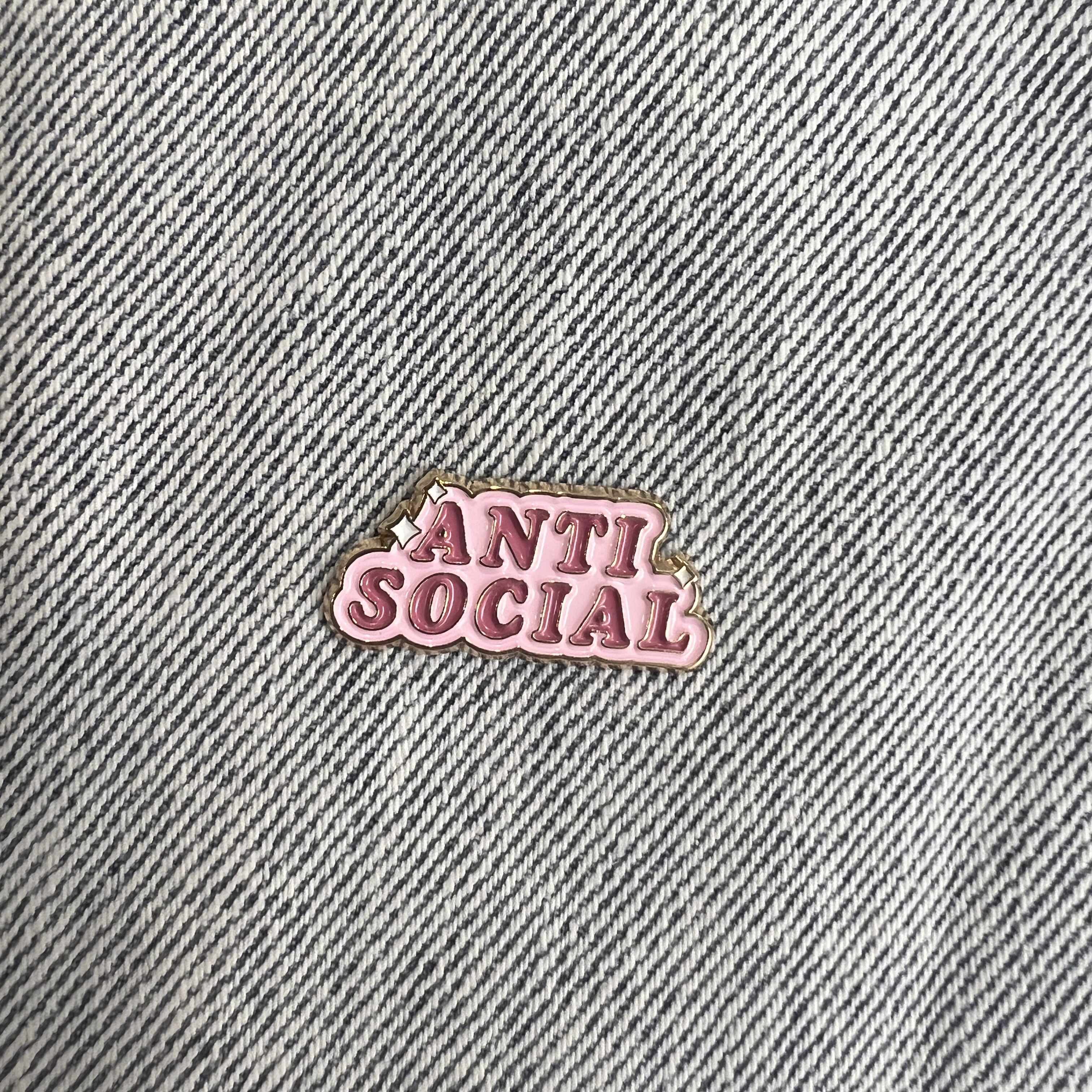 Anti Social Pin