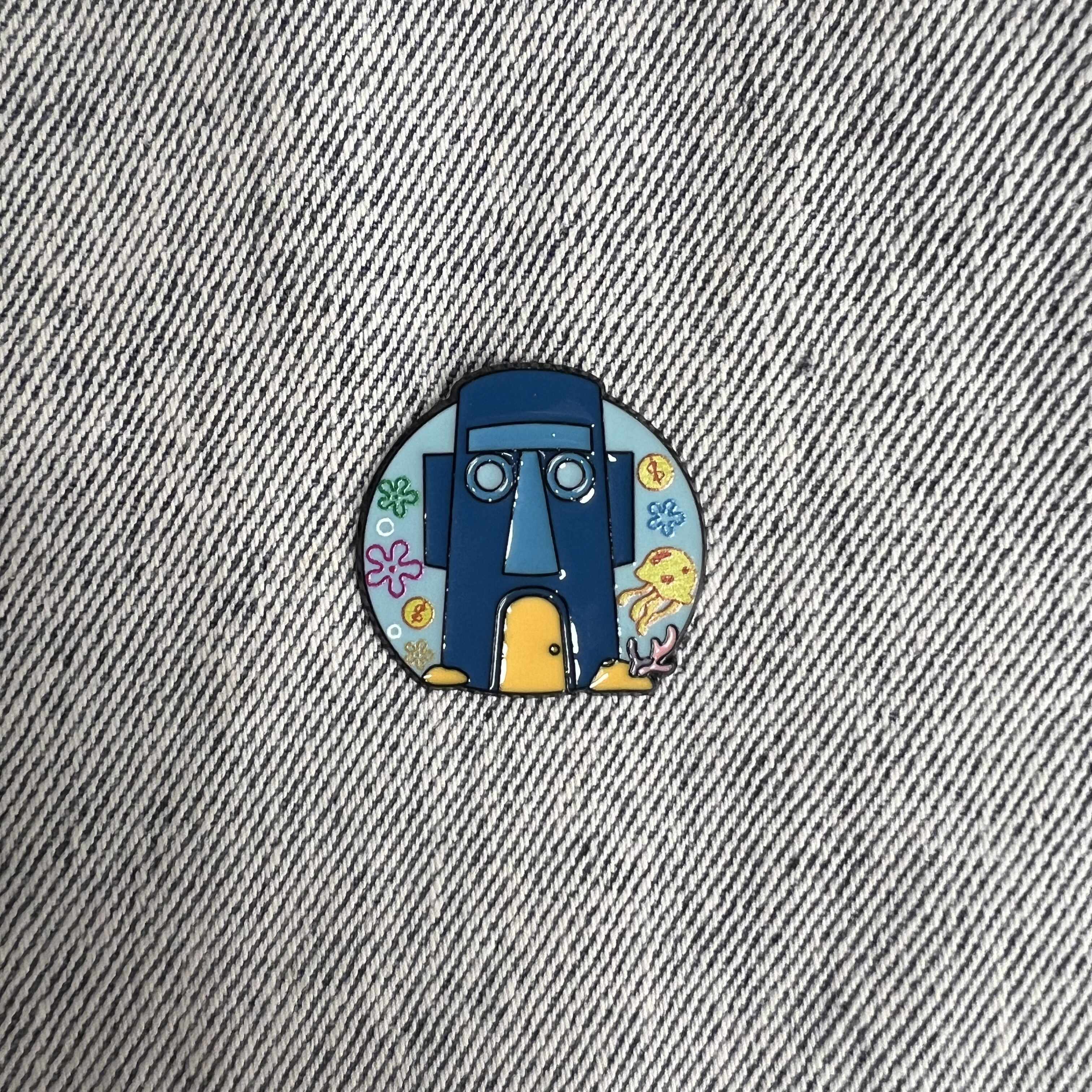Bikini Bottom Pin
