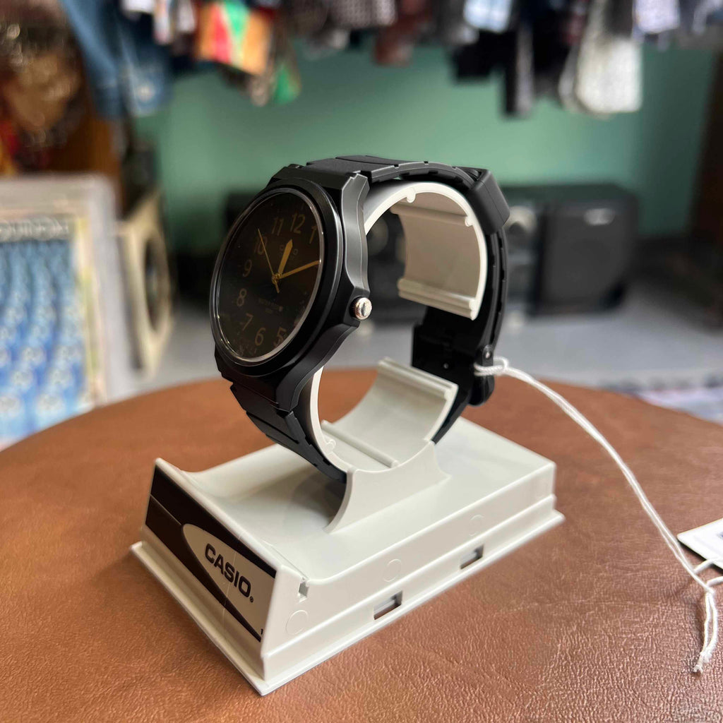 Men Black Analog Casio Watch