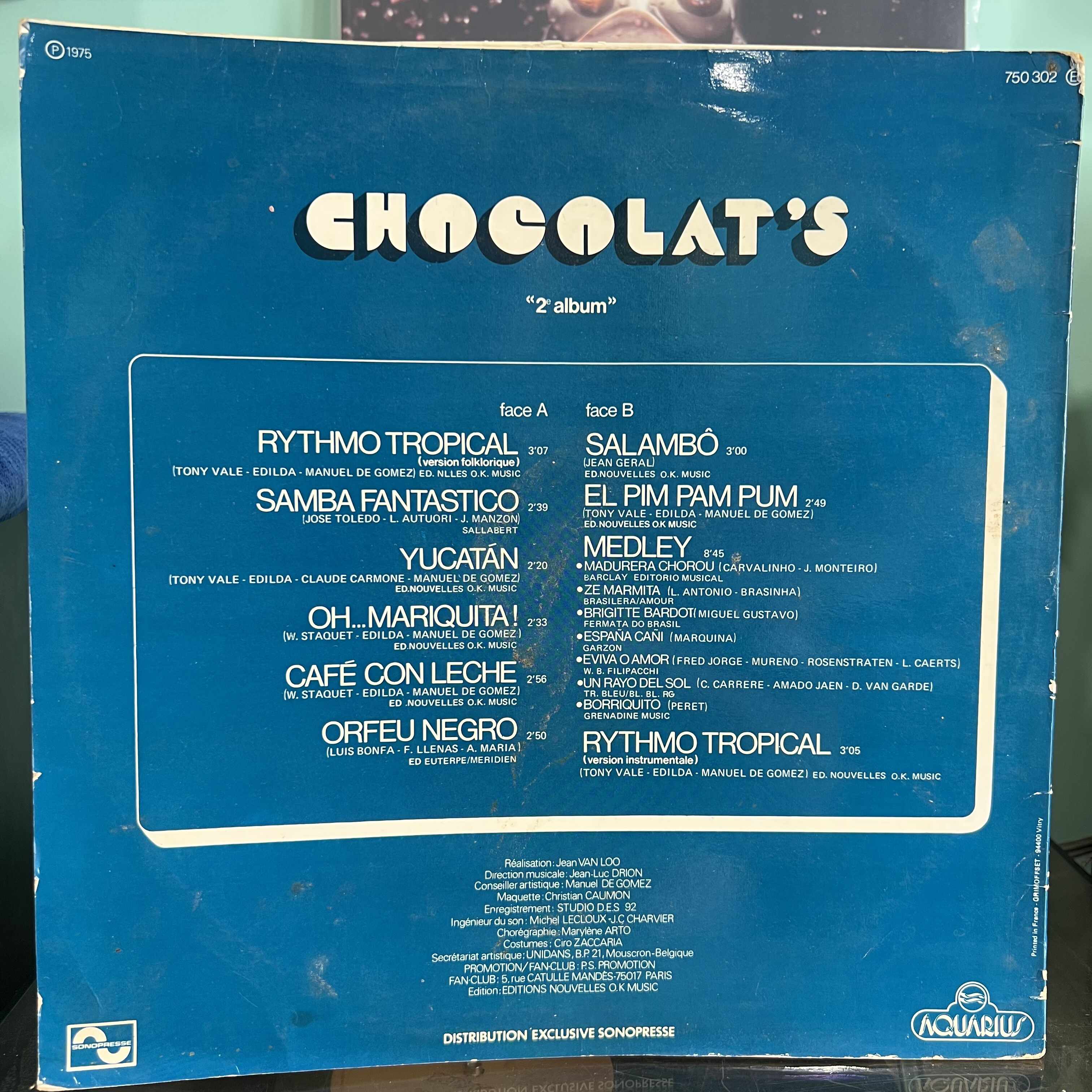 Chocolat's - Rythmo Tropical