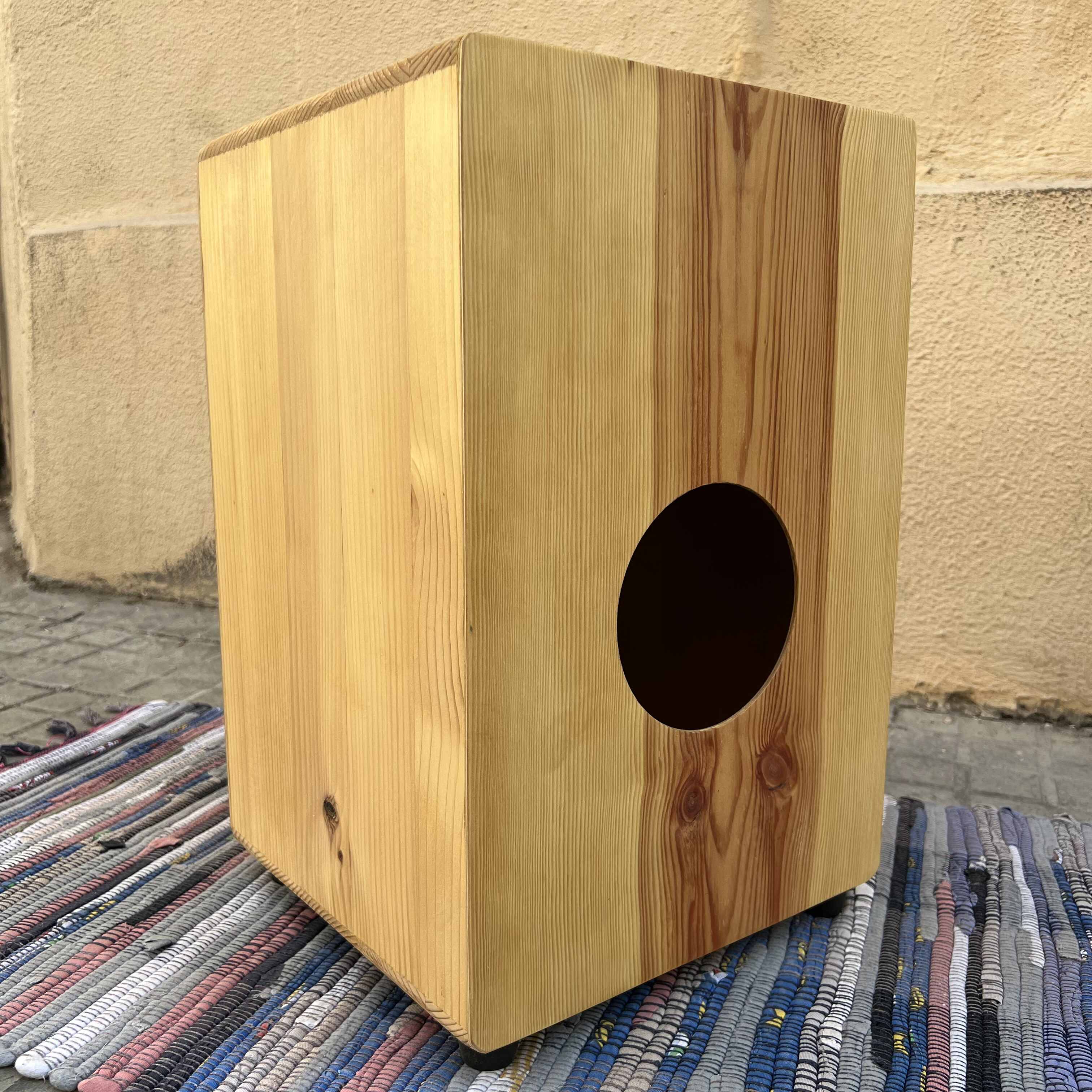 Handmade Wooden Snare Cajon