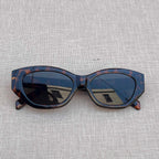 Tortoise Oval Cat Eye Sunglasses