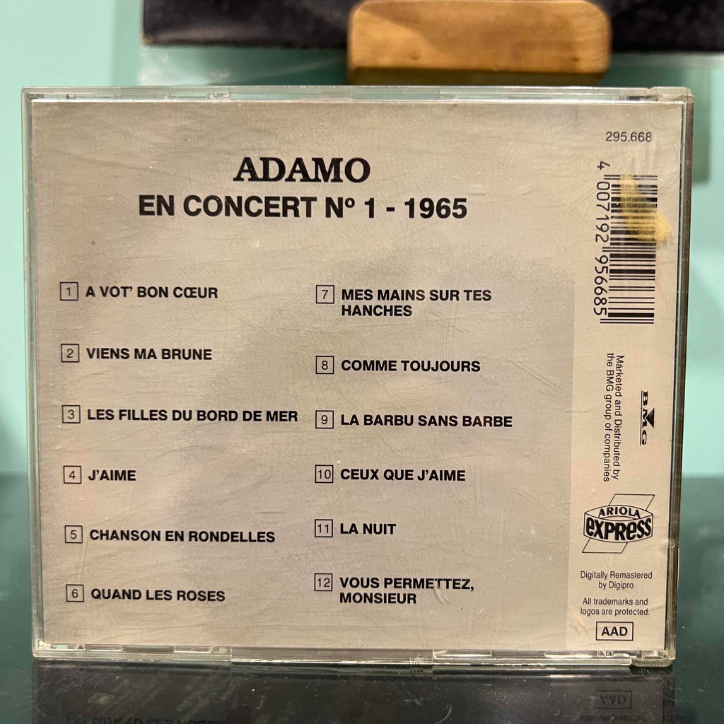 Adamo en Concert 1965