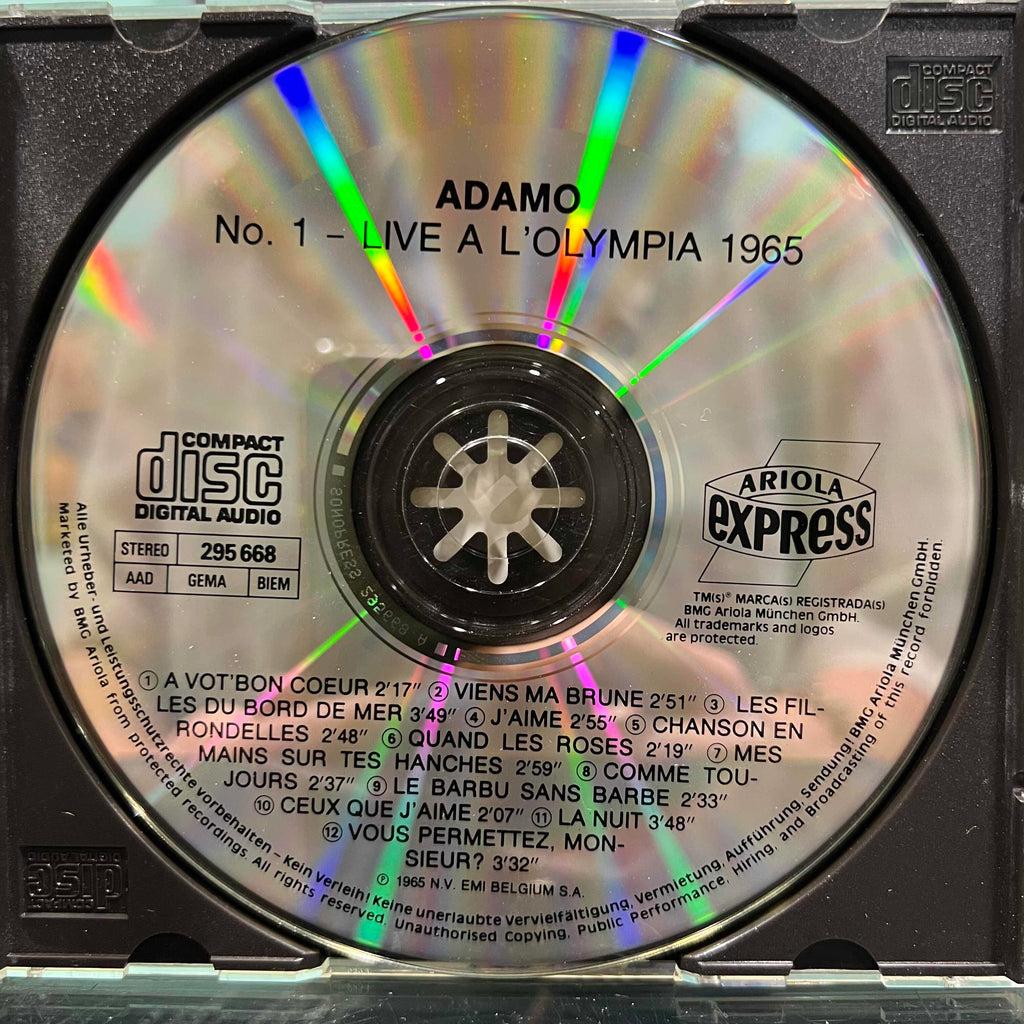 Adamo en Concert 1965