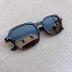 Vintage Squared Tortoiseshell Sunglasses