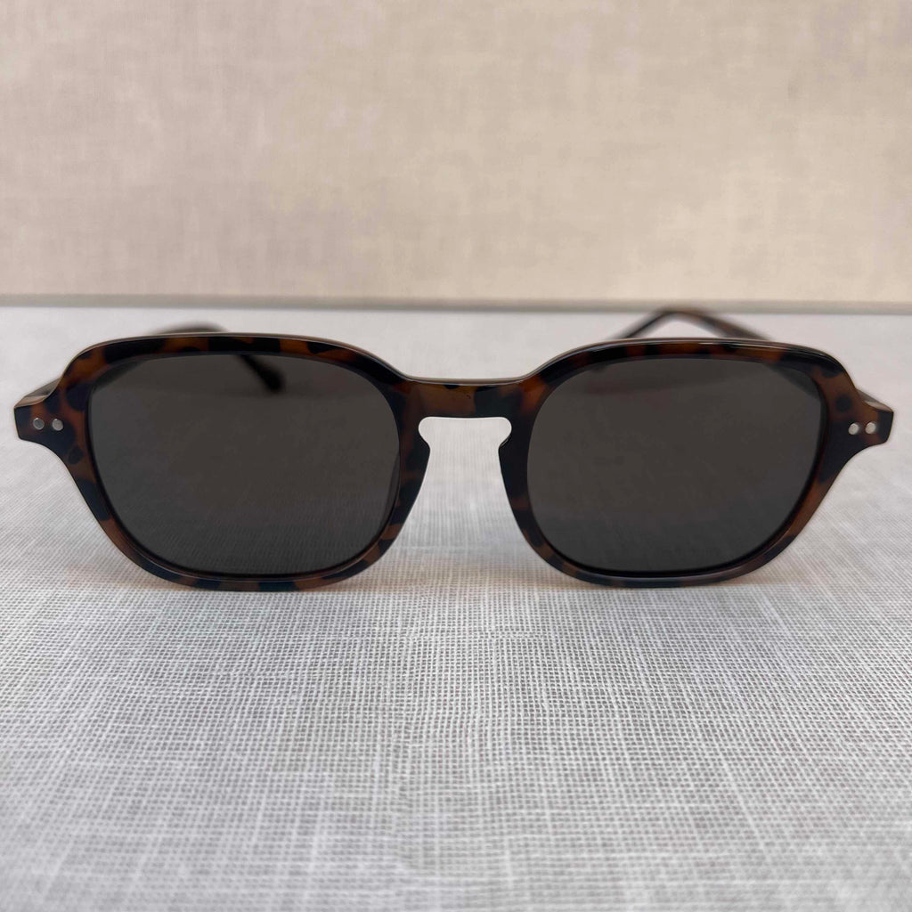 Vintage Squared Tortoiseshell Sunglasses