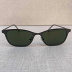 Metallic Dark Grey Sunglasses