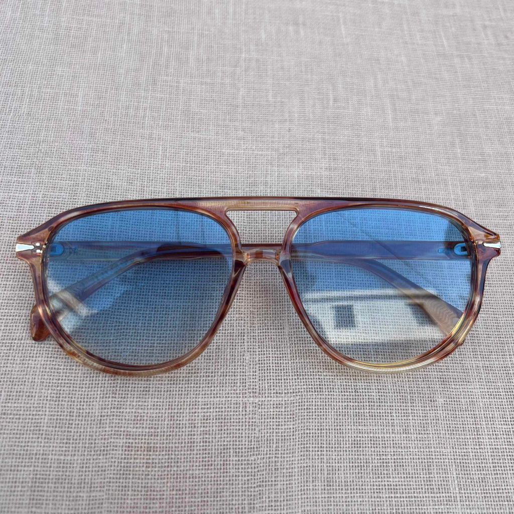 Thick Tortoiseshell Rectangle Sunglasses (Copy)