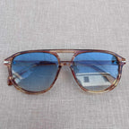 Thick Tortoiseshell Rectangle Sunglasses (Copy)