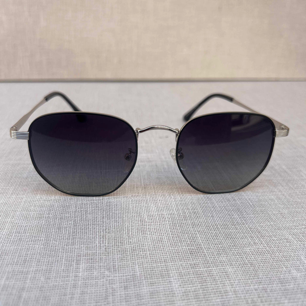 Black Metal Sunglasses