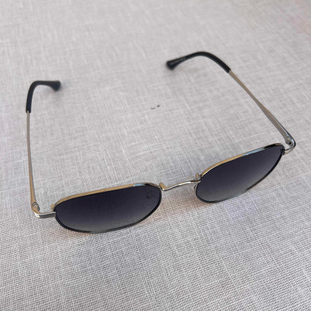 Black Metal Sunglasses