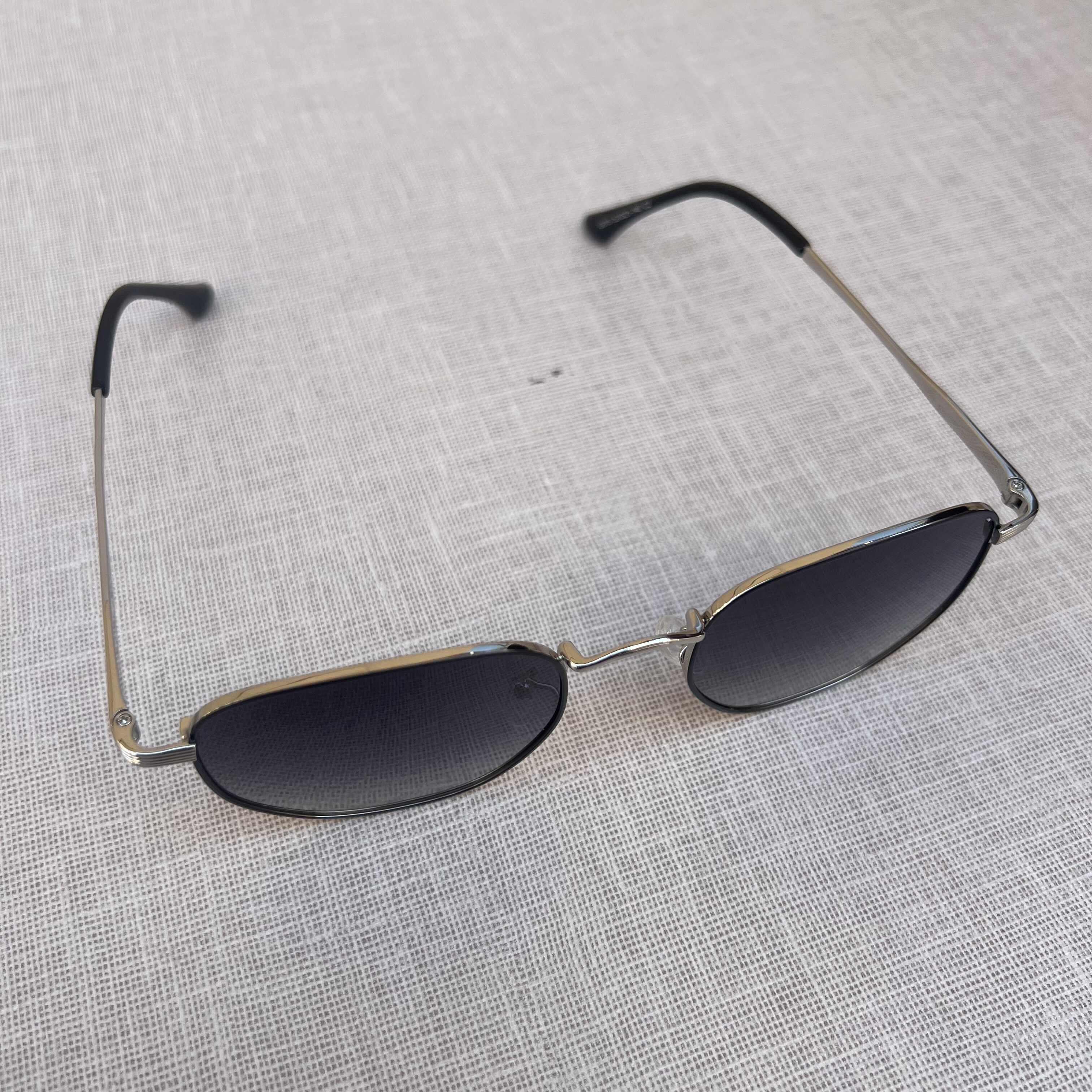 Black Metal Sunglasses