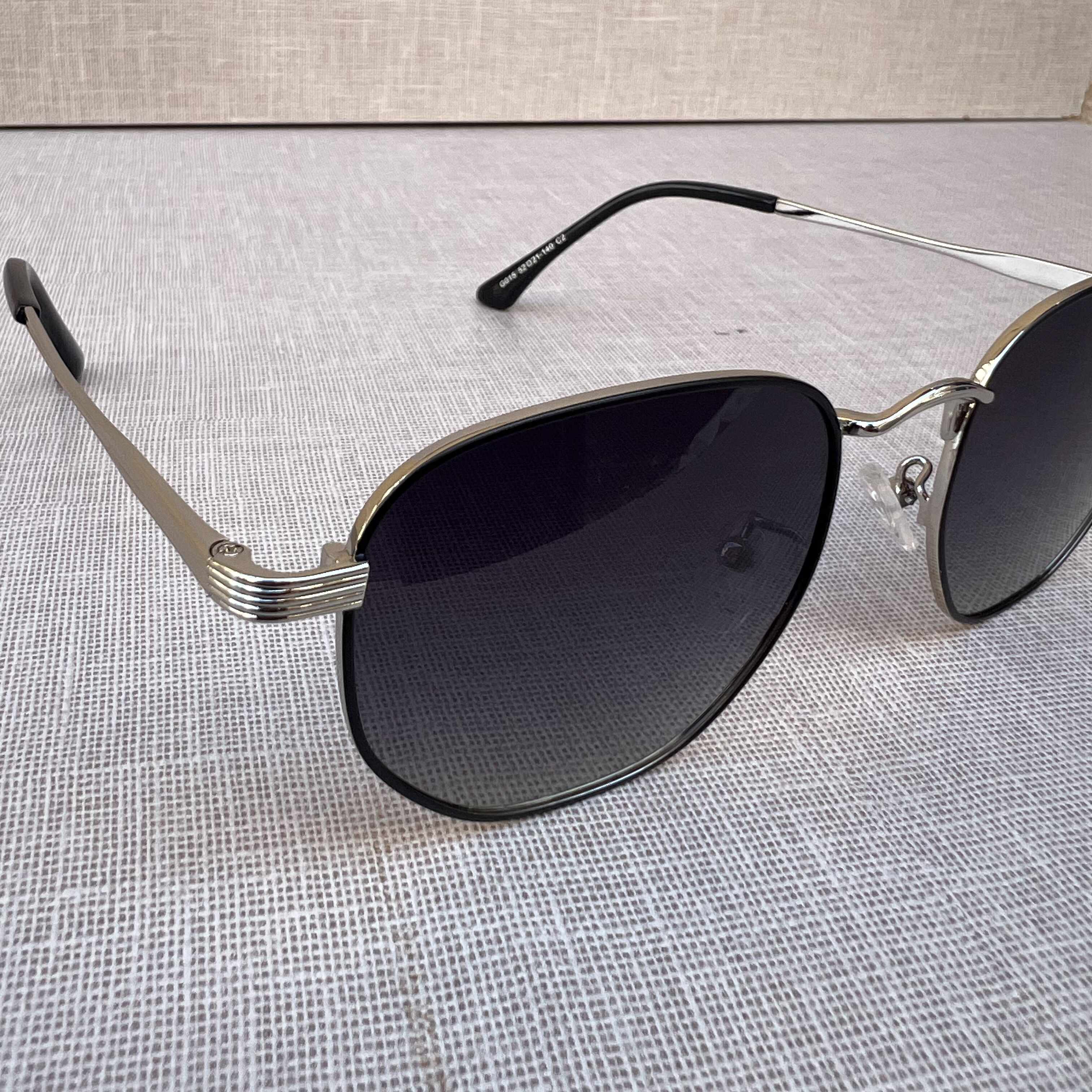 Black Metal Sunglasses