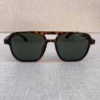 Tortoise Shell Aviator Sunglasses