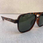 Tortoise Shell Aviator Sunglasses
