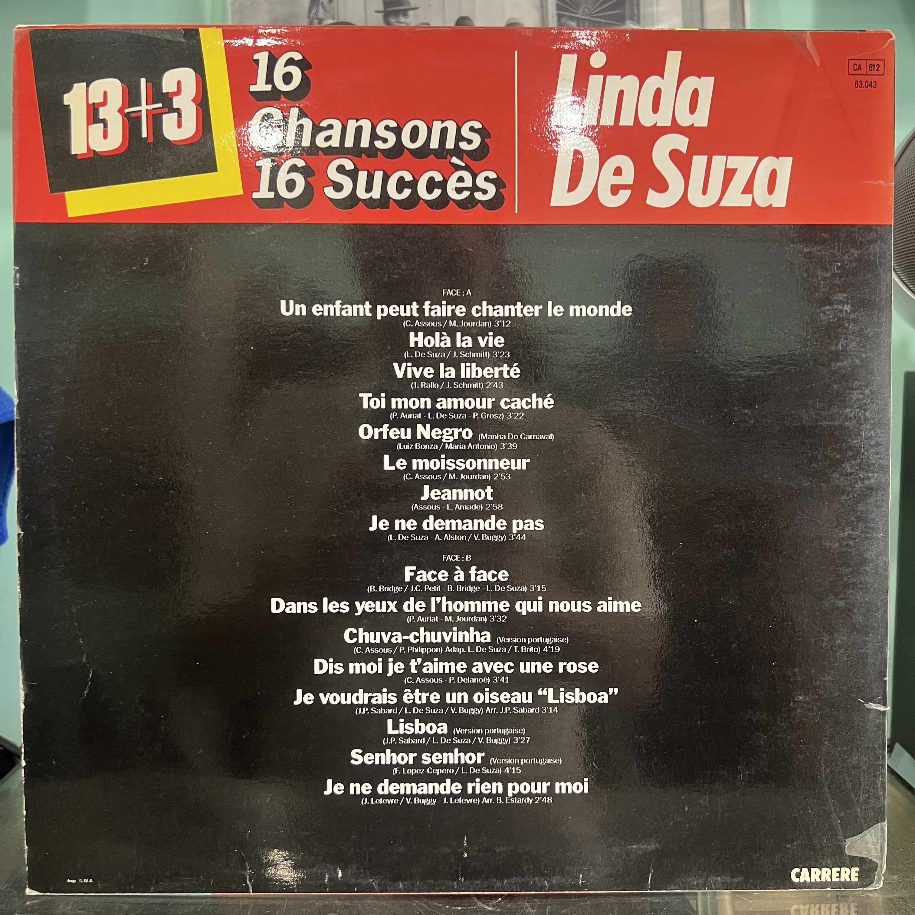 Linda De Suza - 16 Chansons, 16 Succès