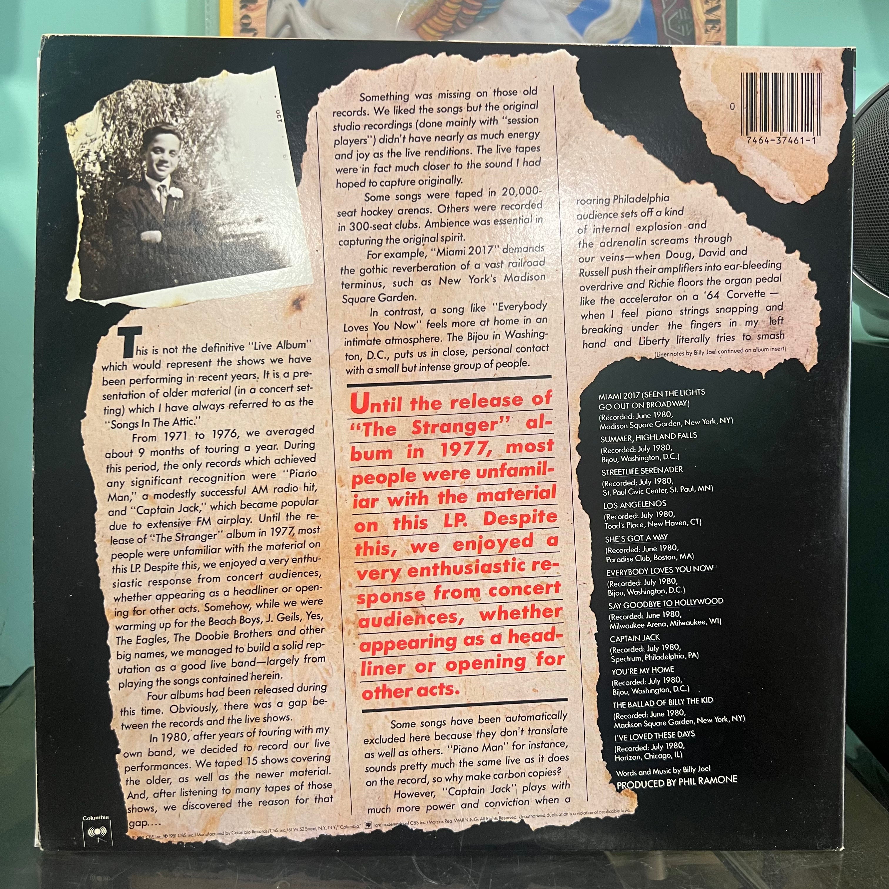 Billy Joel - Songs In The Attic