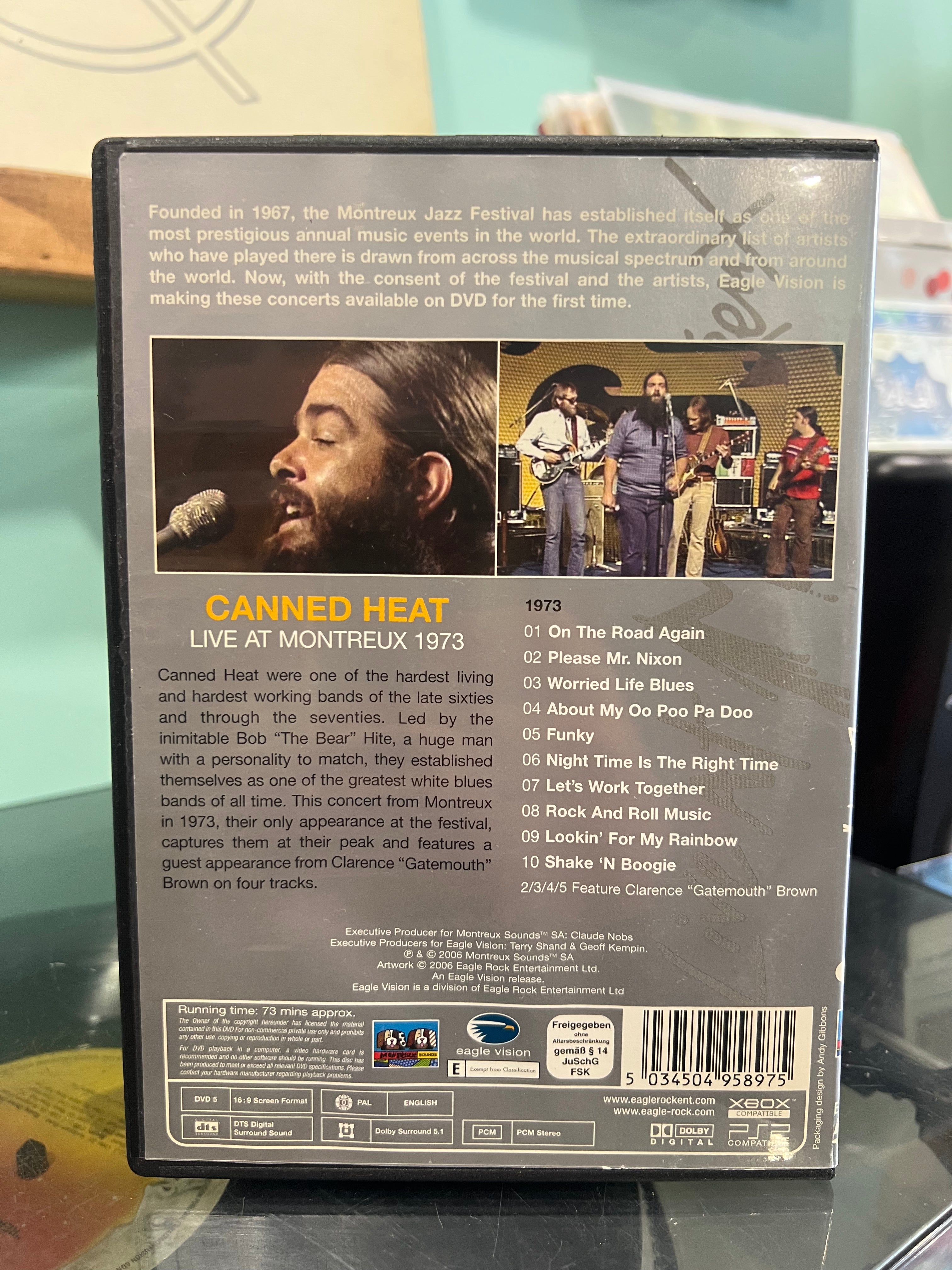 Canned Heat - Live at Montreux 1973 DVD