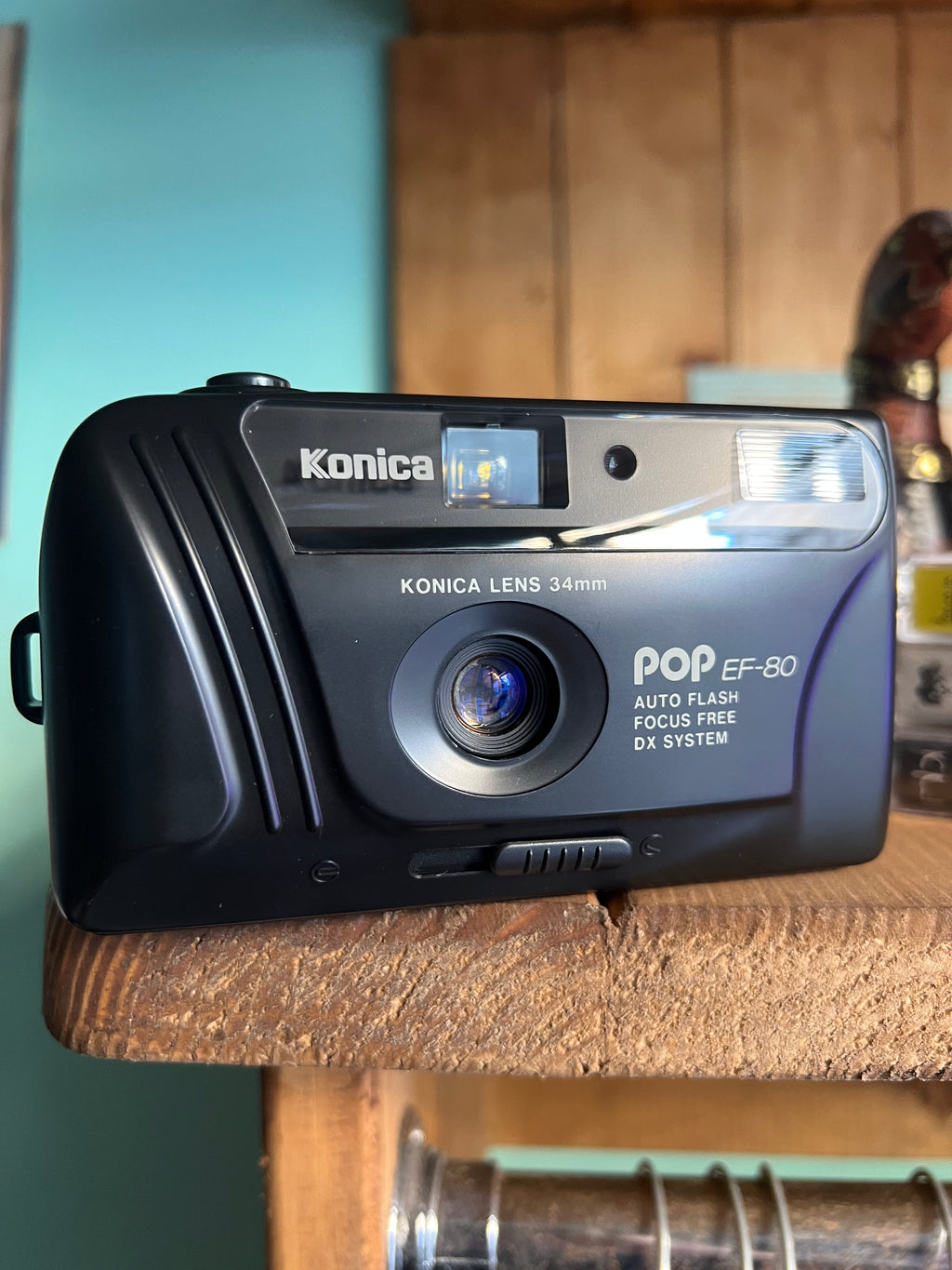 Konica Pop EF-80 Point & Shoot Camera