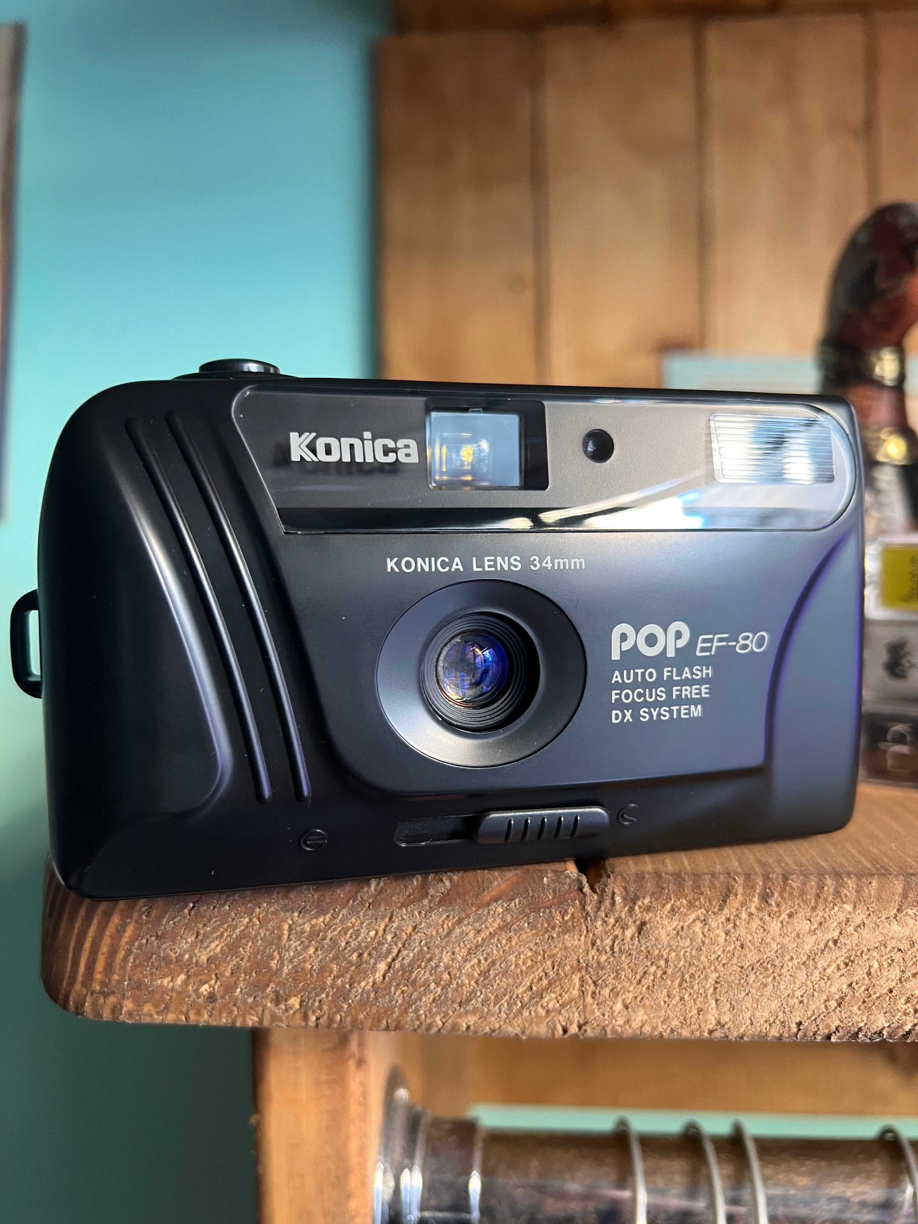 Konica Pop EF-80 Point & Shoot Camera