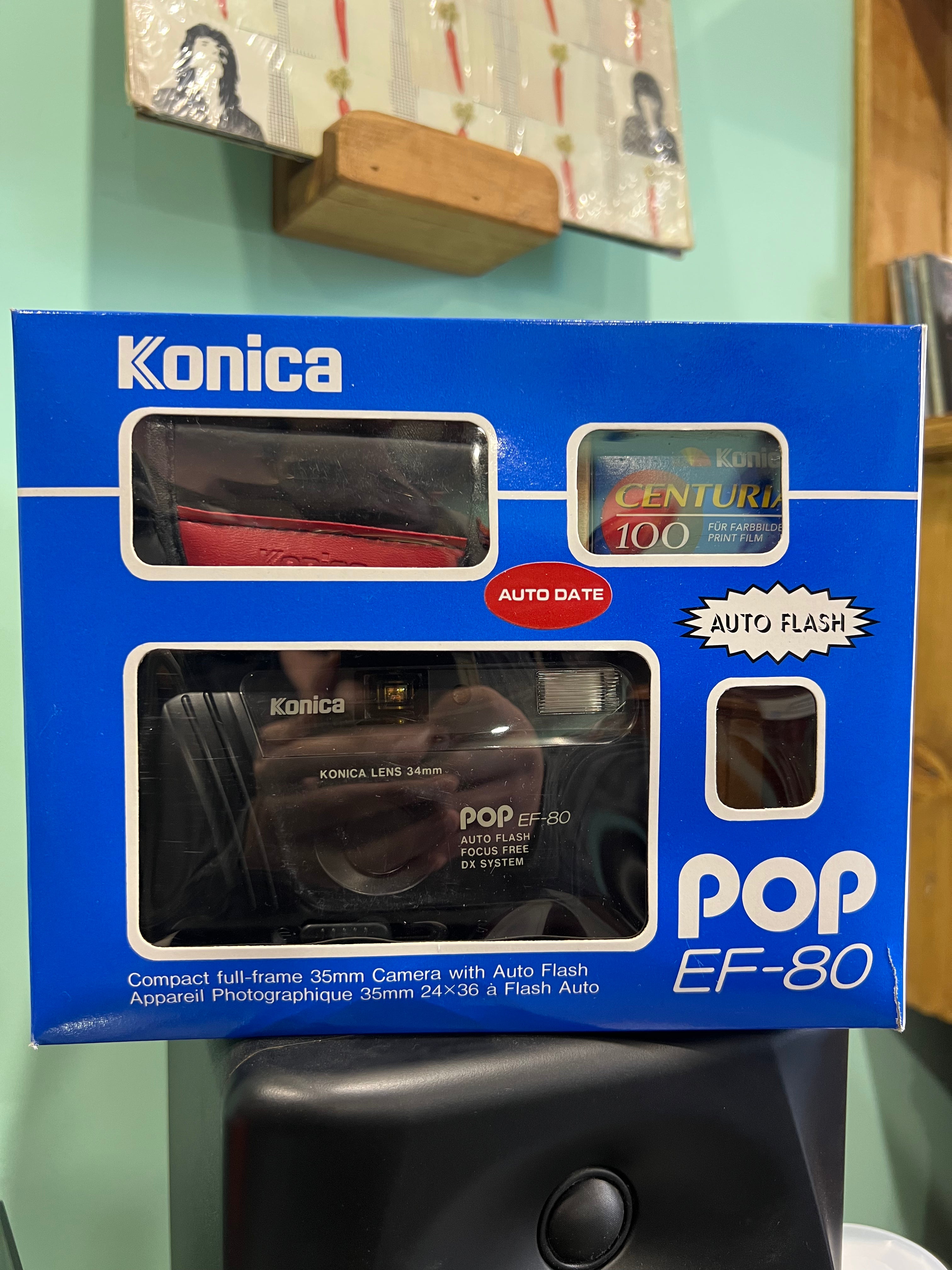 Konica Pop EF-80 Point & Shoot Camera