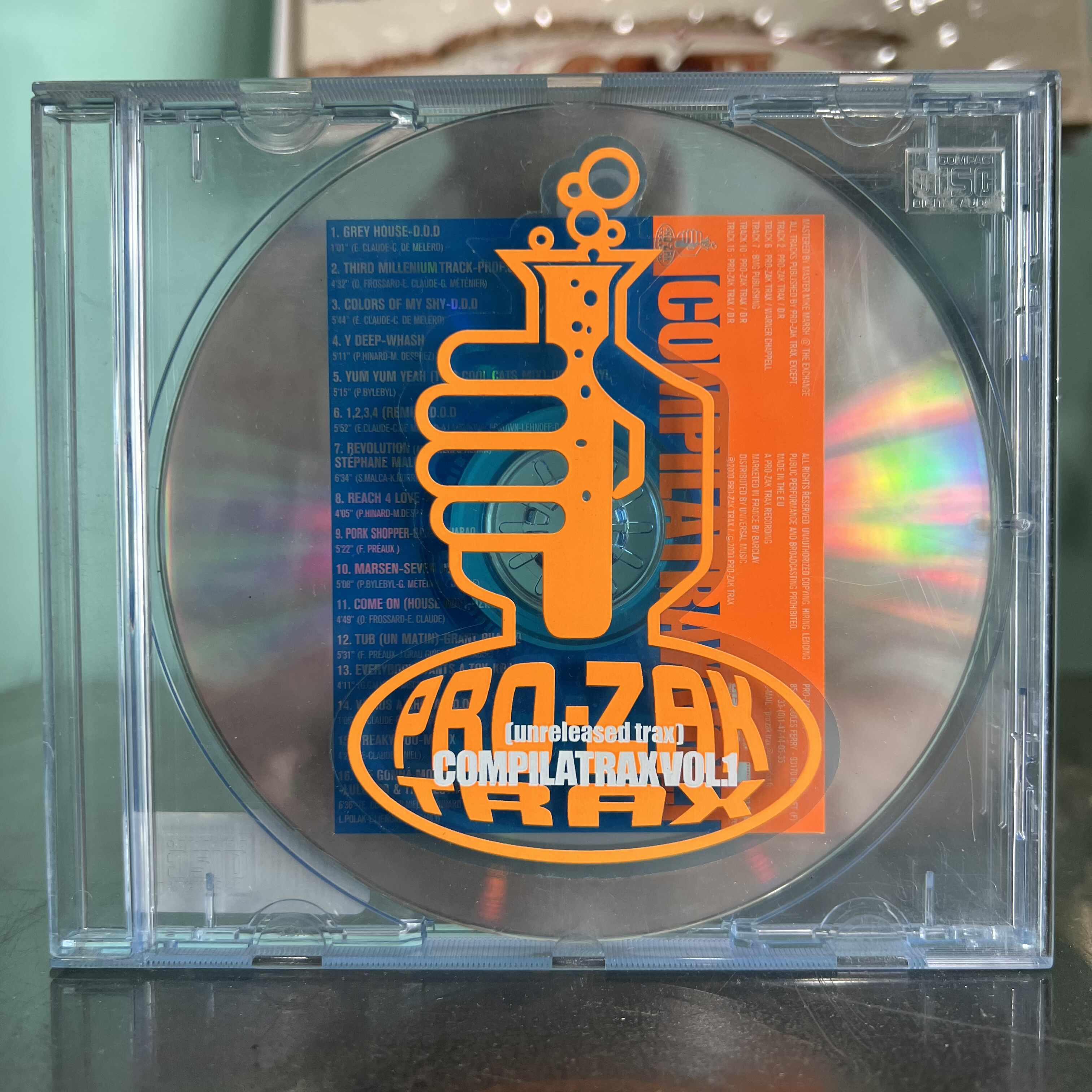 Pro-Zak - Compilatrax Vol. 1 (Unreleased Trax)