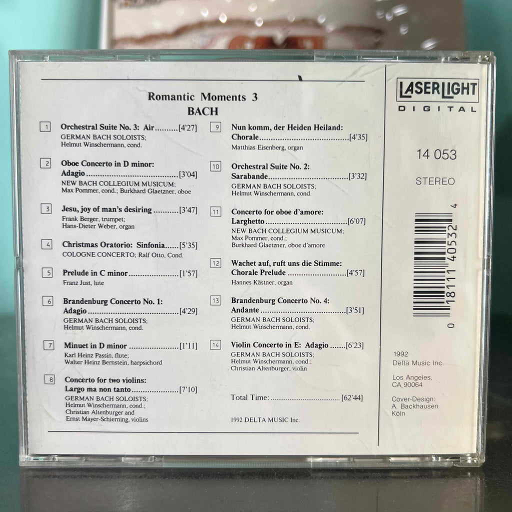 Bach - Romantic Moments Vol.3