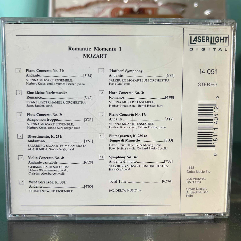 Mozart - Romantic Moments Vol.1