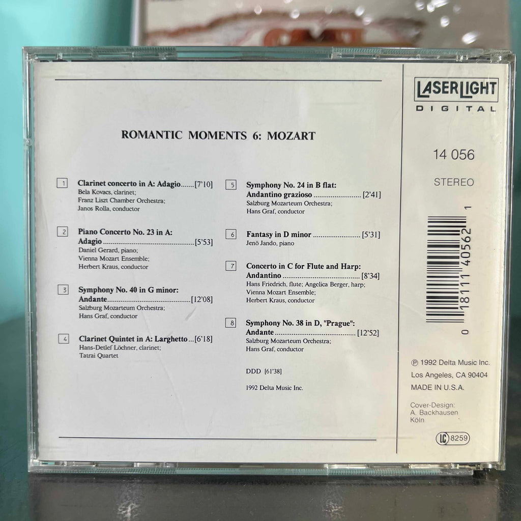 Mozart - Romantic Moments Vol.6