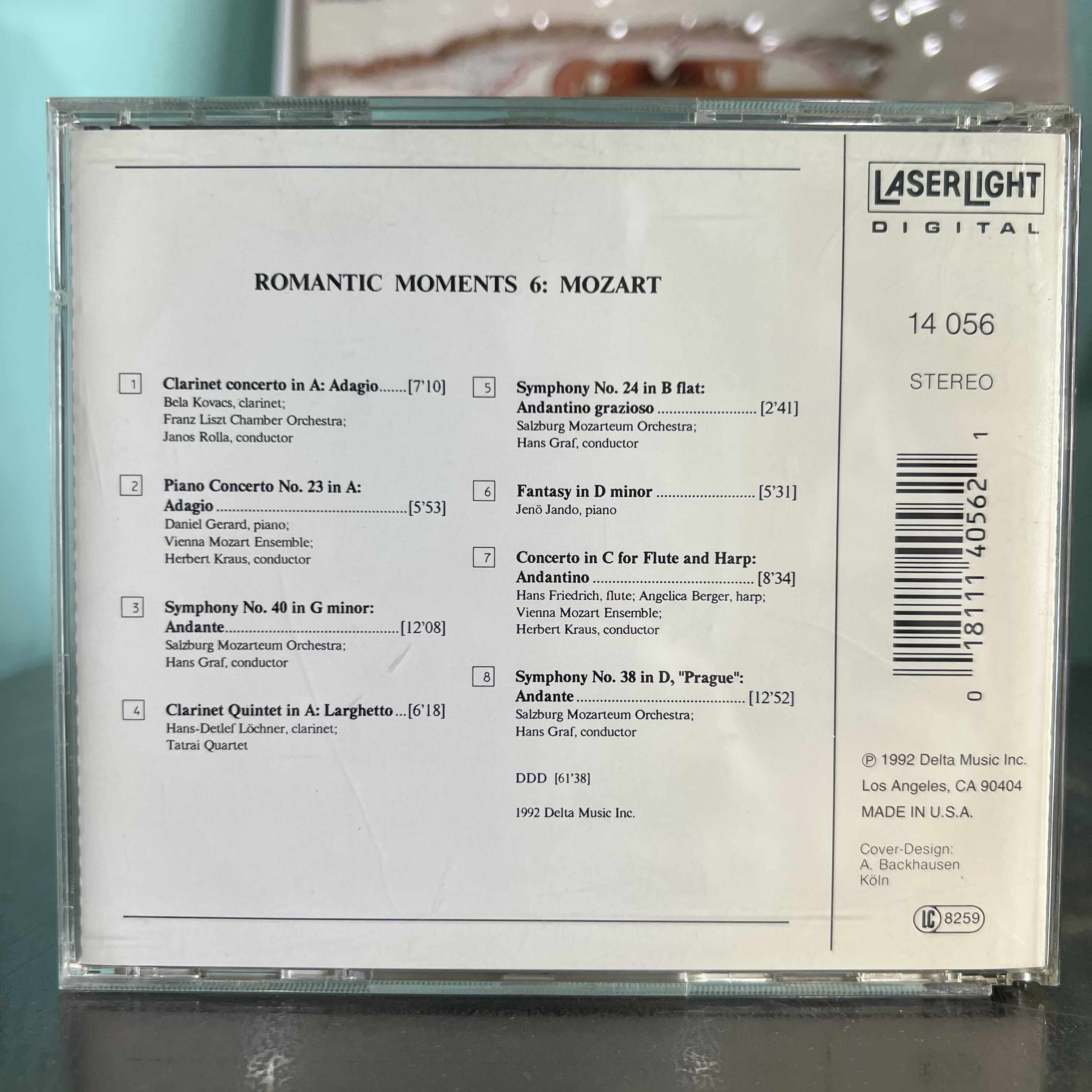 Mozart - Romantic Moments Vol.6