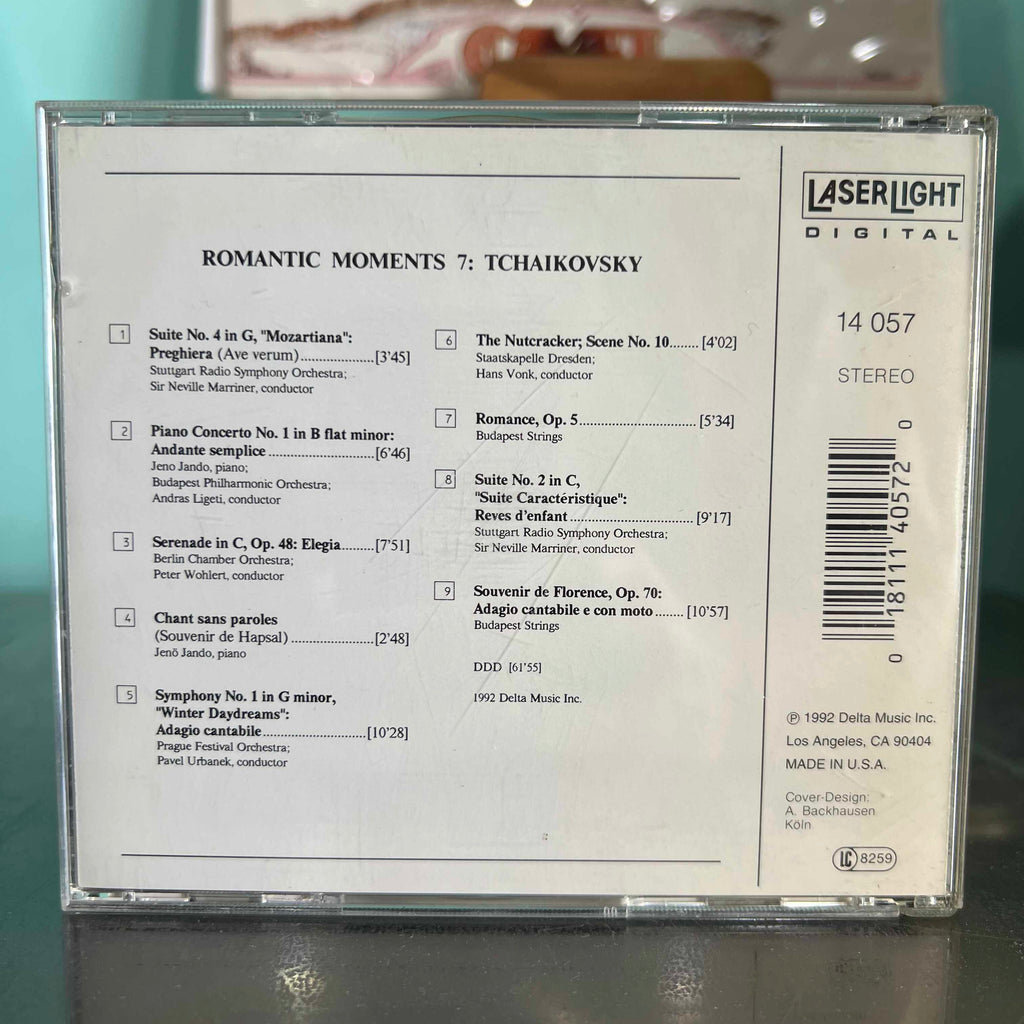 Tchaikovsky - Romantic Moments Vol.7