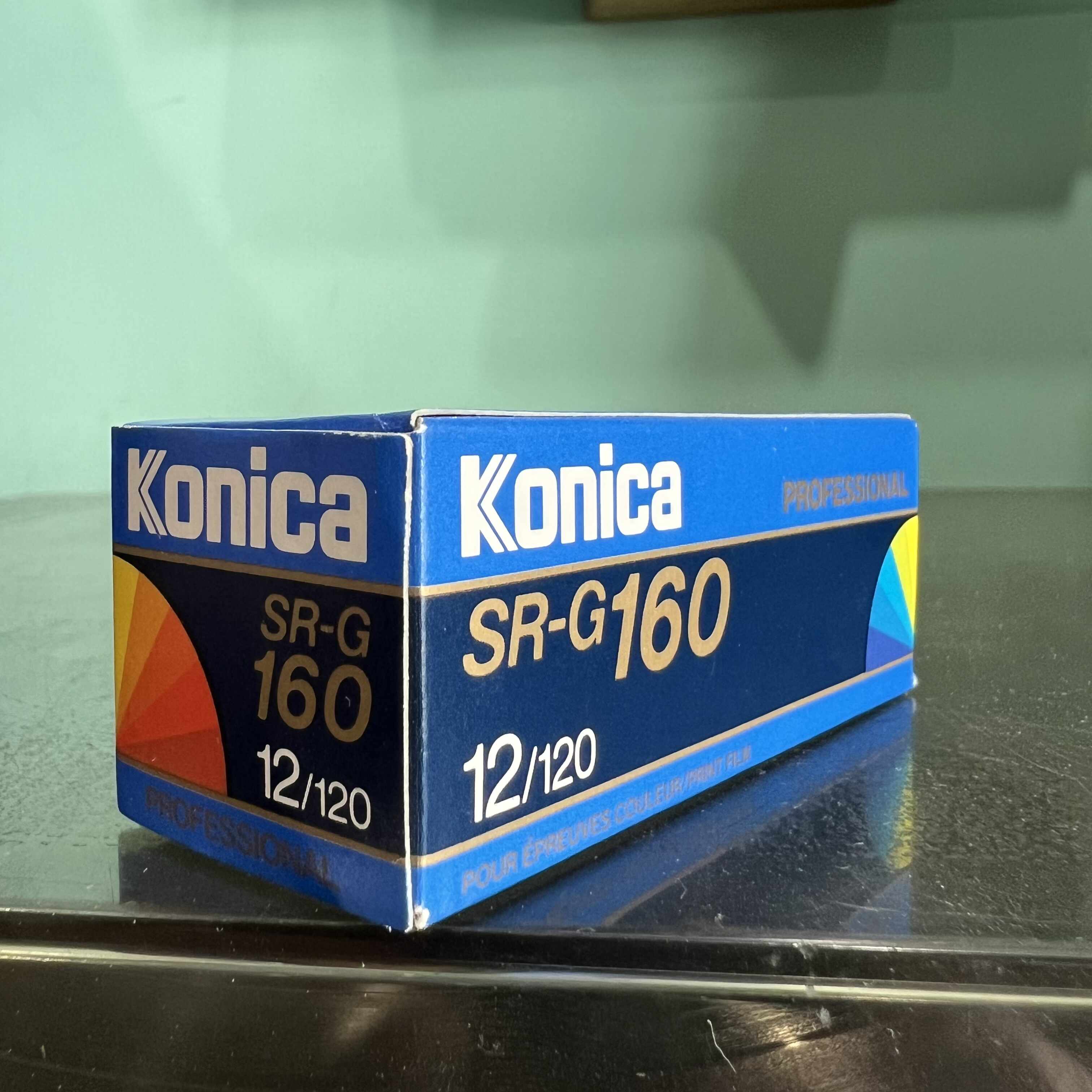 Konica Professional SR-G 160  - Expired 120mm Colored Film