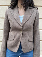Classic Light Brown Blazer