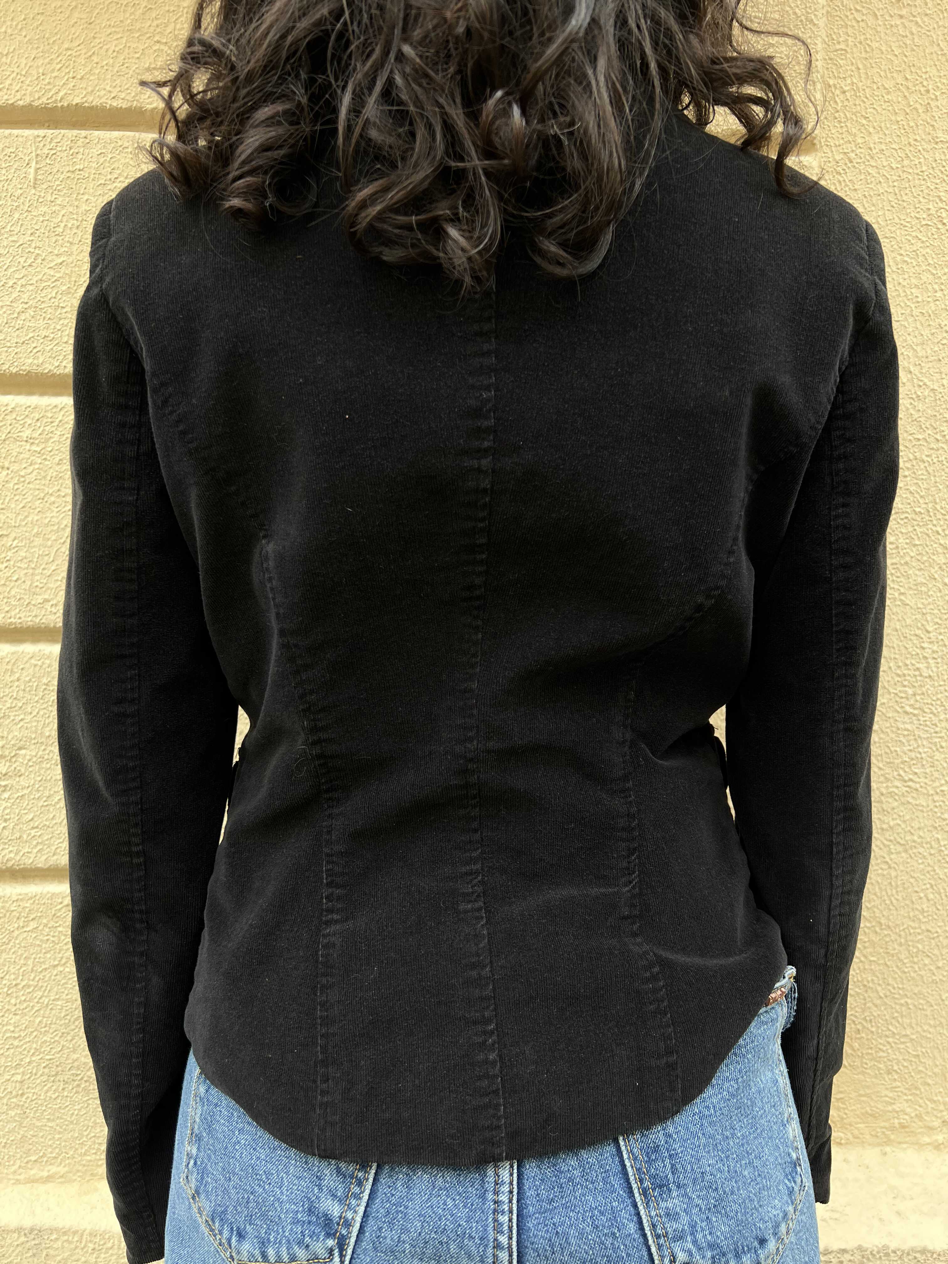 Black Corduroy Blazer