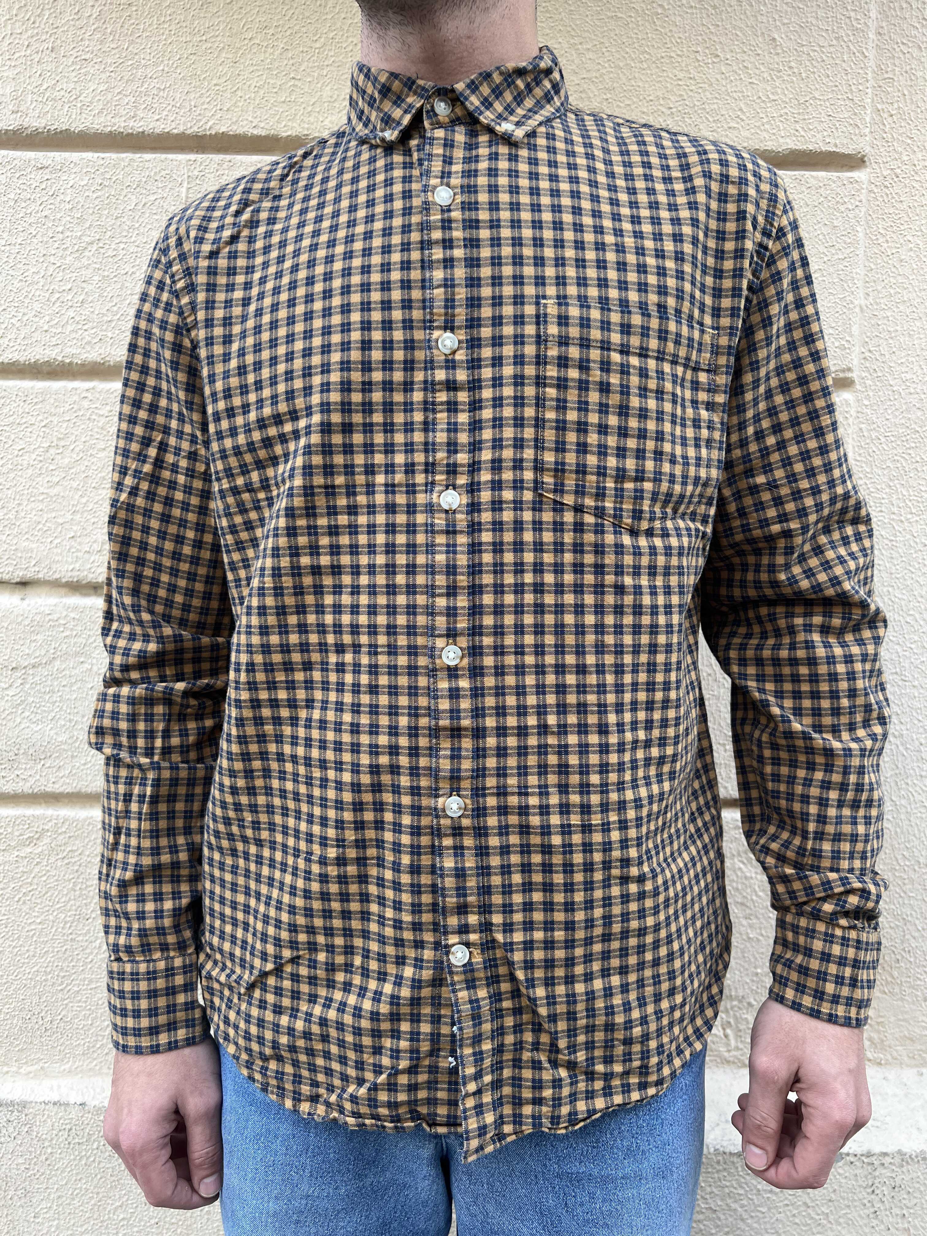 Classic Gingham Plaid Shirt