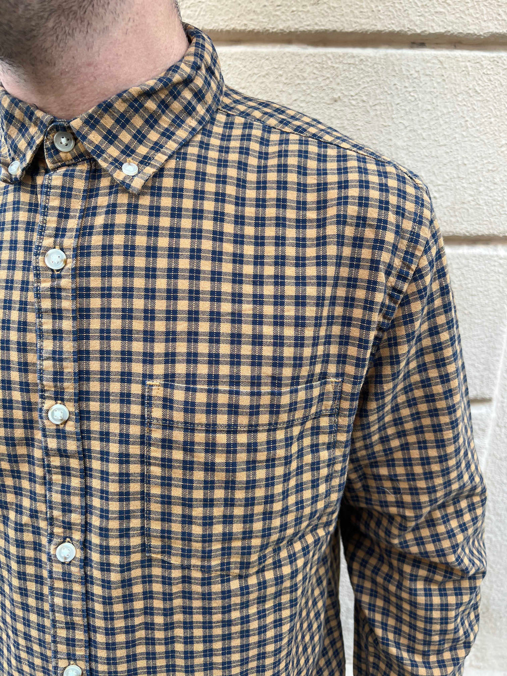 Classic Gingham Plaid Shirt